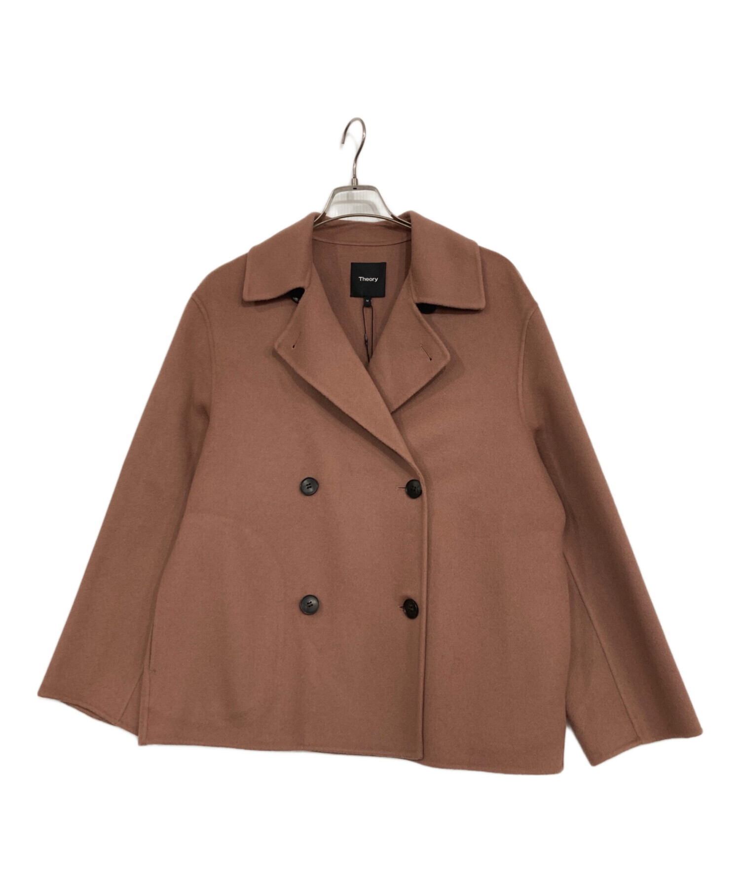 セオリー　theory 定番　ピーコート　未使用　コート 中古・古着通販】theory (セオリー) Pコート ブラウン サイズ:M