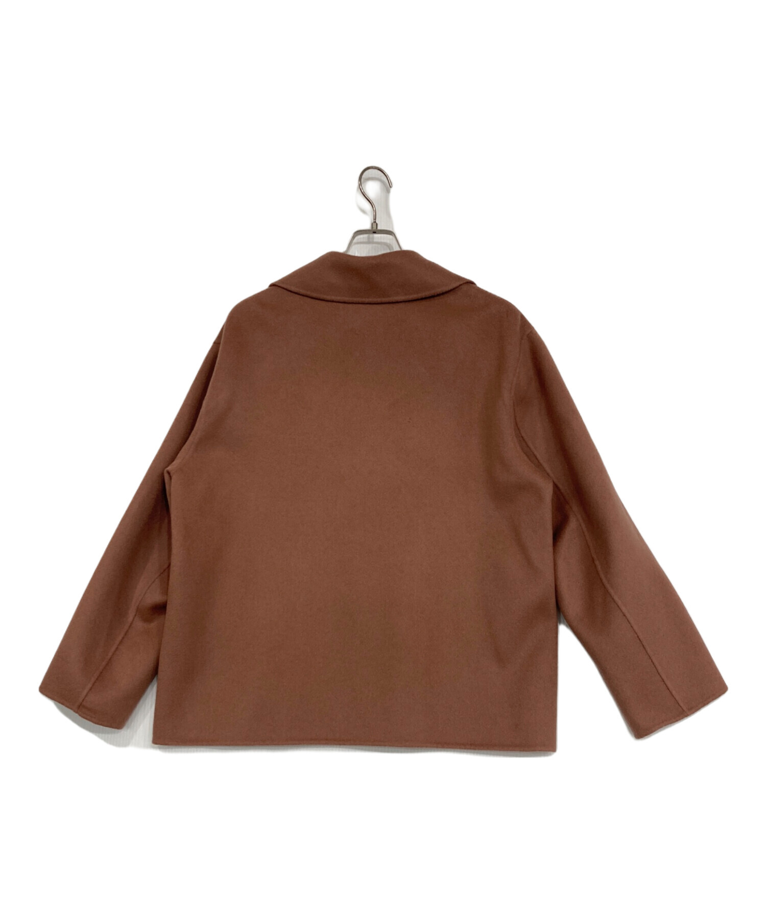 中古・古着通販】theory (セオリー) Pコート ブラウン サイズ:M