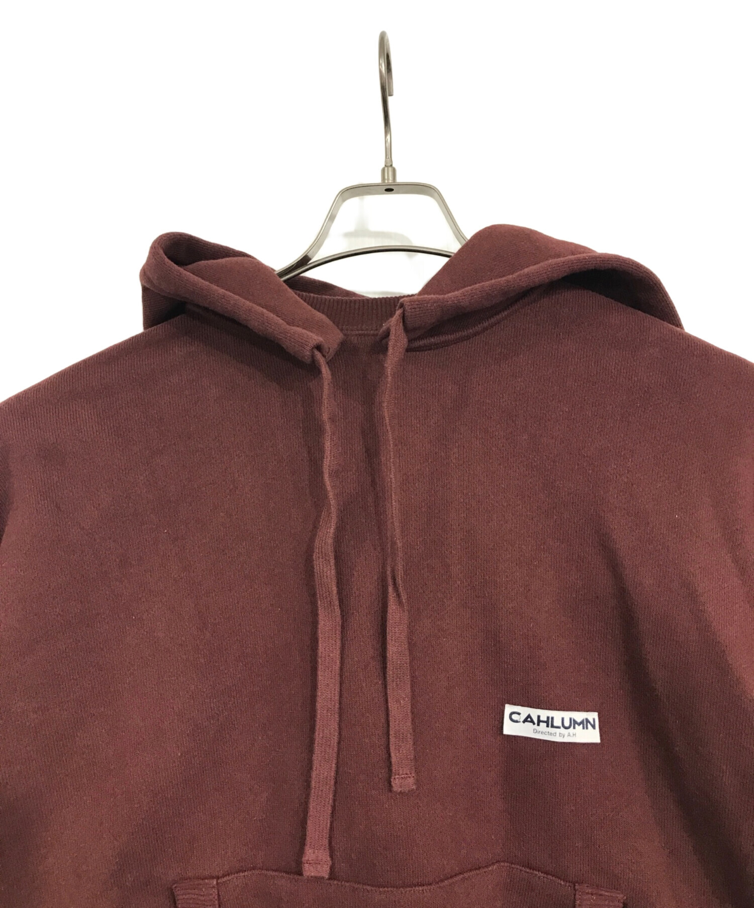 中古・古着通販】CAHLUMN (カウラム) プルオーバーパーカー ブラウン