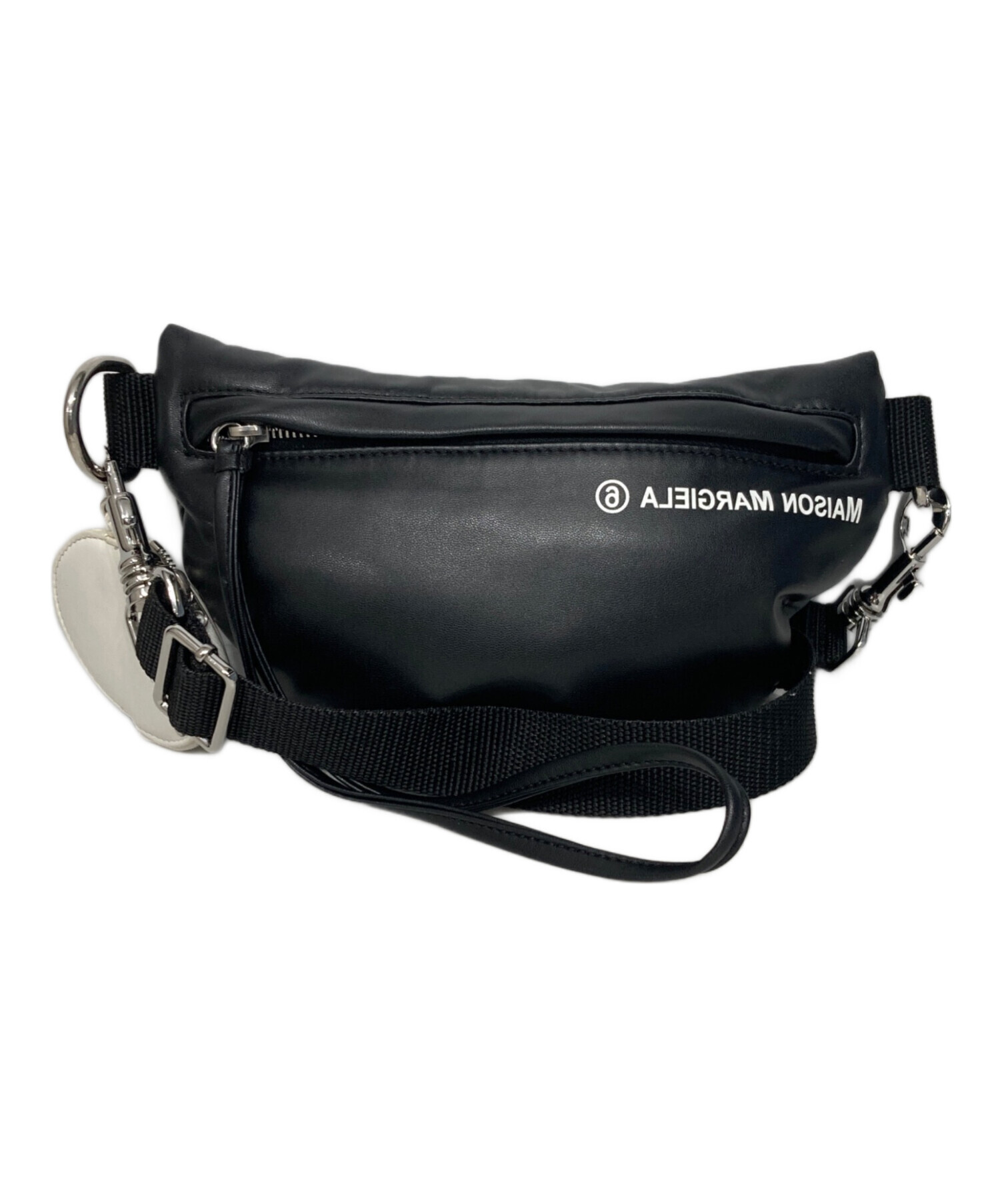 MM6 Maison Margiela ロゴ タグ ベルトバッグ ワンショルダー MM6 Maison Margiela ロゴ タグ ベルトバッグ ワンショルダーの MM6