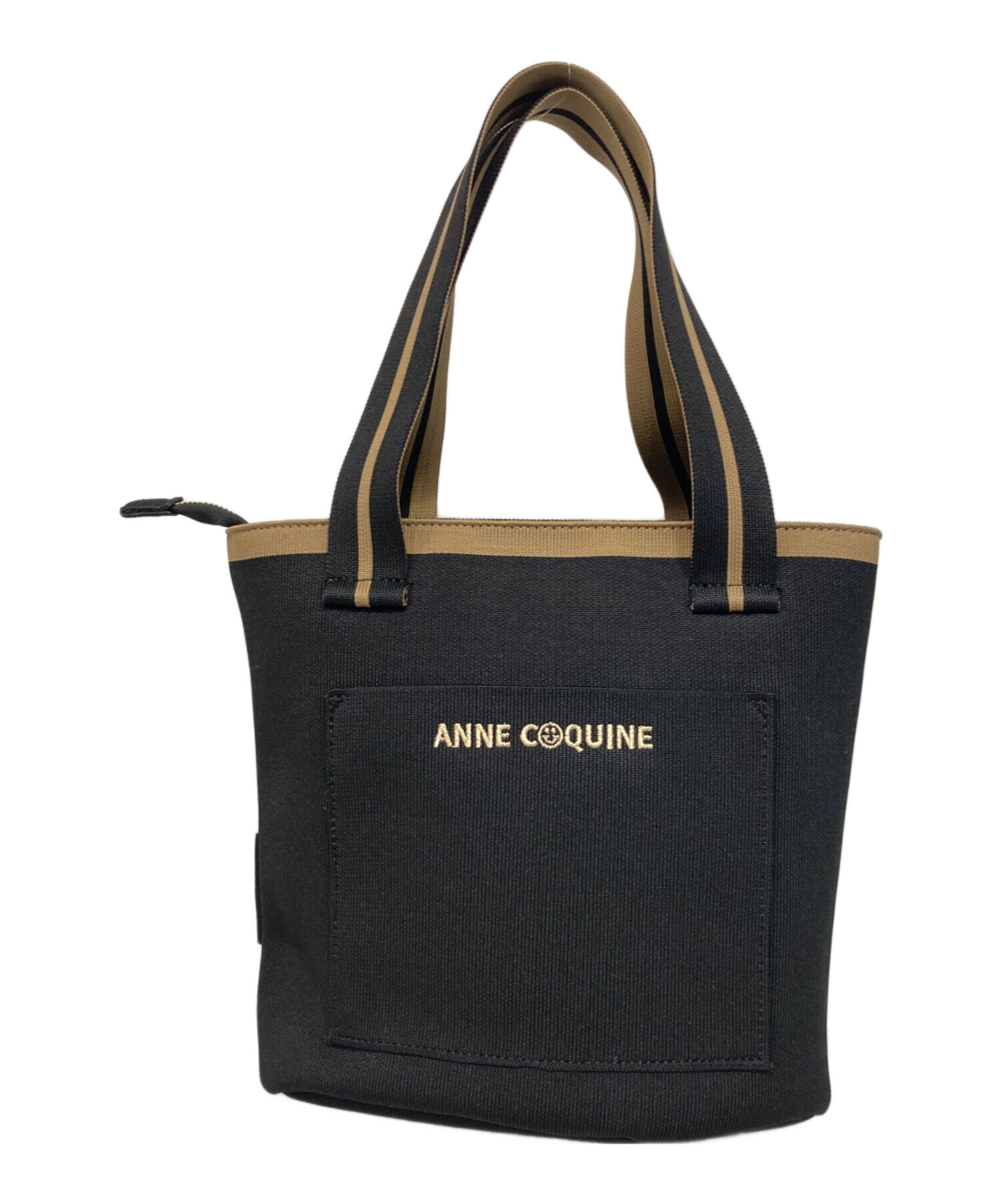 中古・古着通販】ANNE COQUINE (アンコキーヌ) ロゴトートバッグ 