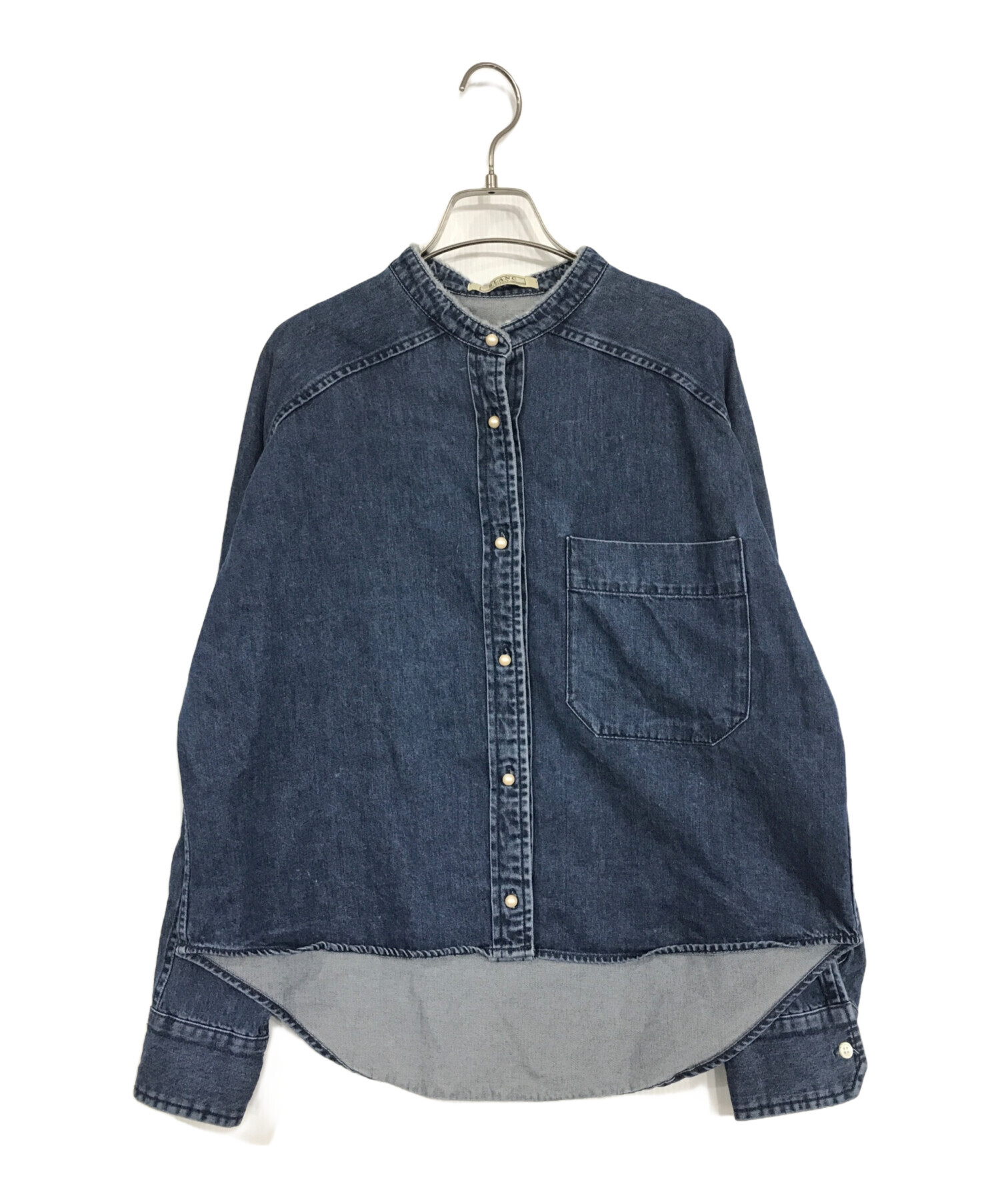 中古・古着通販】blanc basque (ブランバスク) パールボタンデニム 