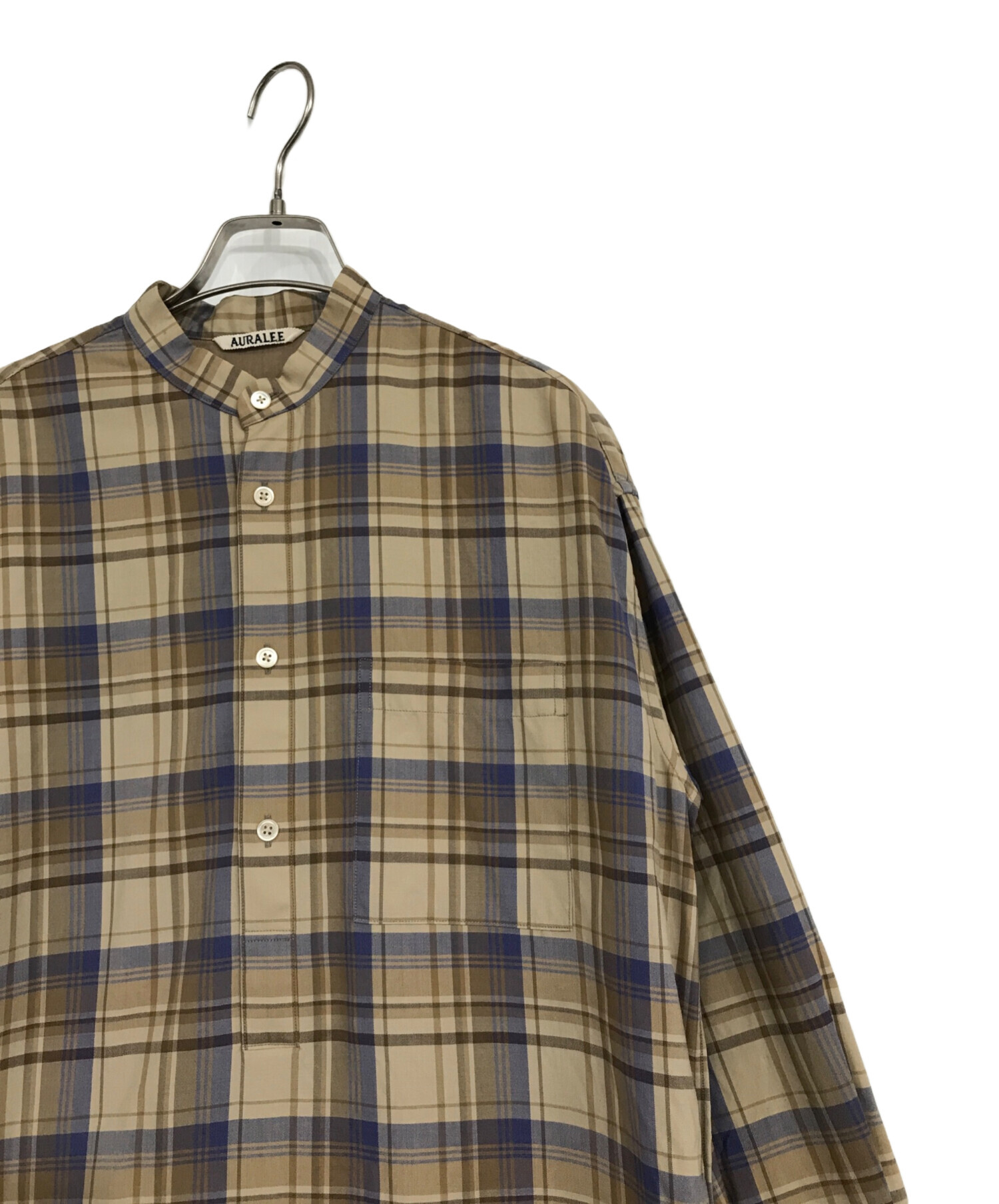 中古・古着通販】AURALEE (オーラリー) SUPER LIGHT WOOL CHECK