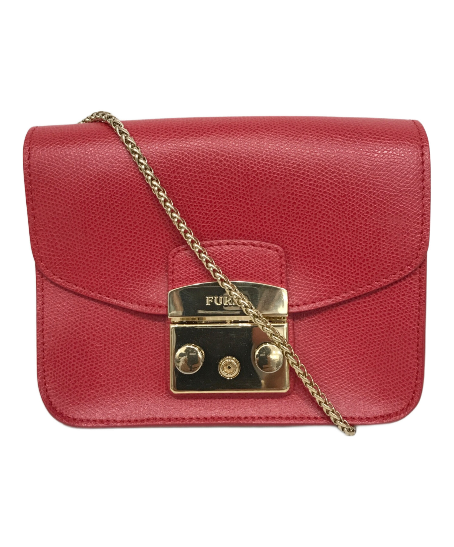 フルラ FURLA メトロポリス チェーンショルダーバッグ ショルダー【中古】 楽天市場】フルラ Furla メトロポリス チェーンショルダーバッグ【中古