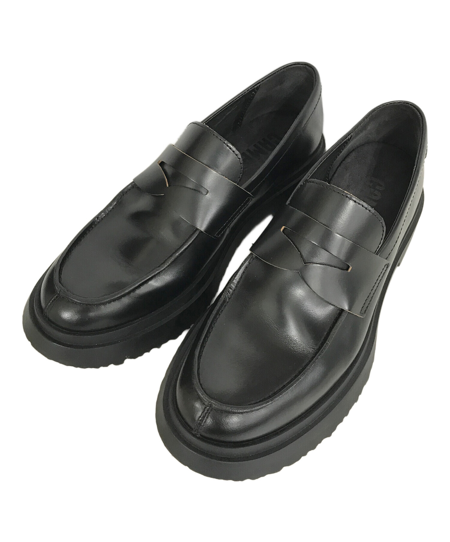 中古・古着通販】CAMPER (カンペール) WALDENローファー ブラック 