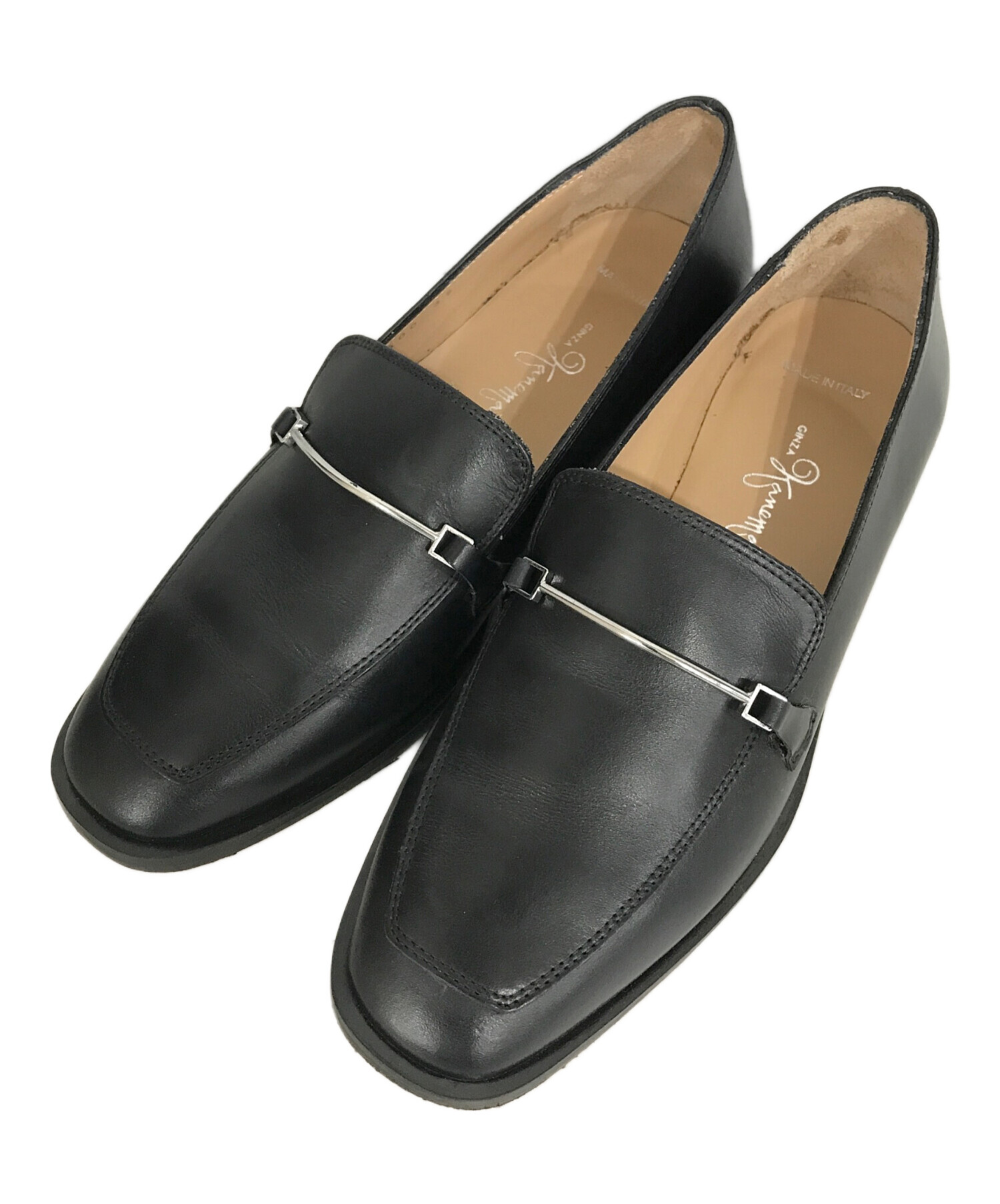 中古・古着通販】GINZA kanematsu (ギンザ カネマツ) ビットローファー 