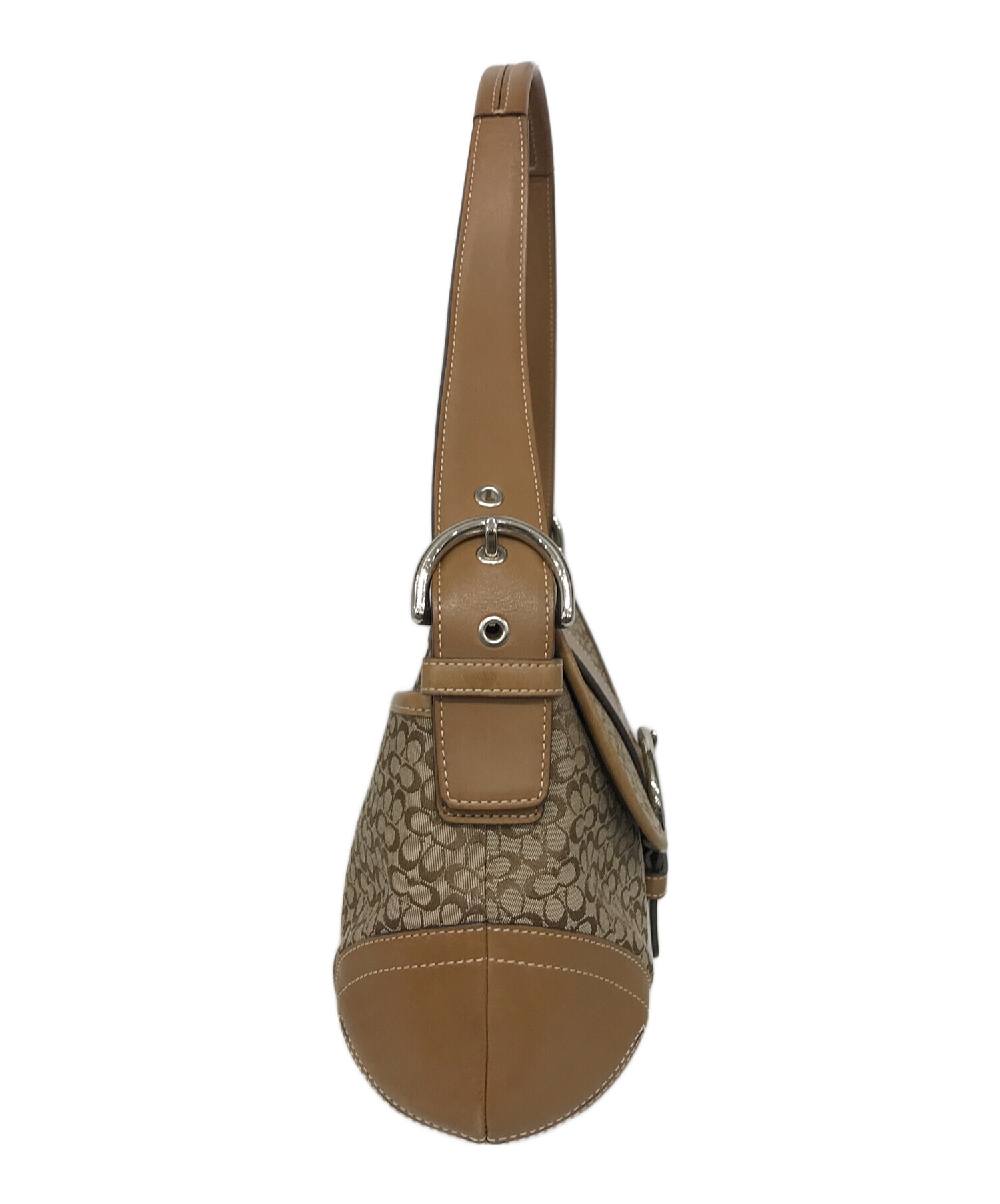 中古・古着通販】COACH (コーチ) ミニシグネチャーソーホー ショルダー 