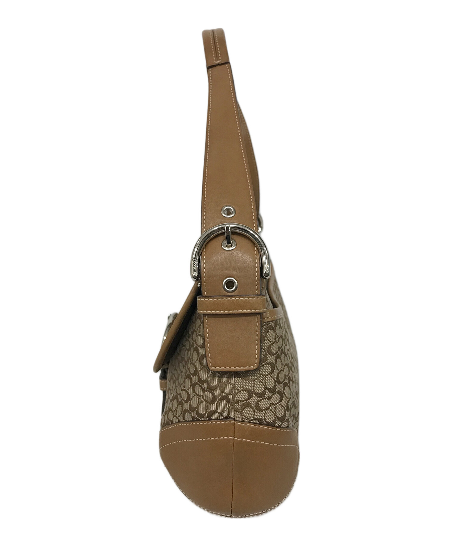 coach ショルダーバッグ ミニシグネチャー ソーホー Y2K ソーホー 白