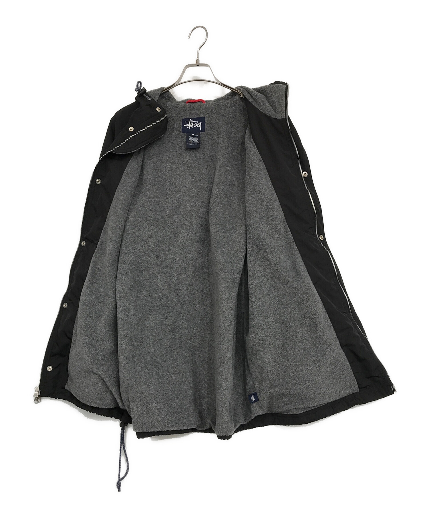 中古・古着通販】stussy (ステューシー) オールドフーデッドナイロン 