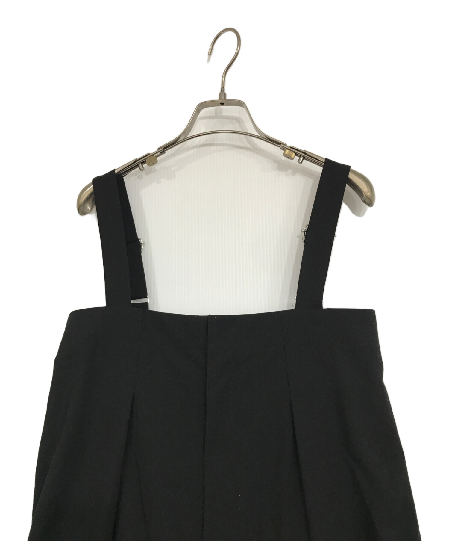 中古・古着通販】CADUNE (カデュネ) サロペット ブラック サイズ:34