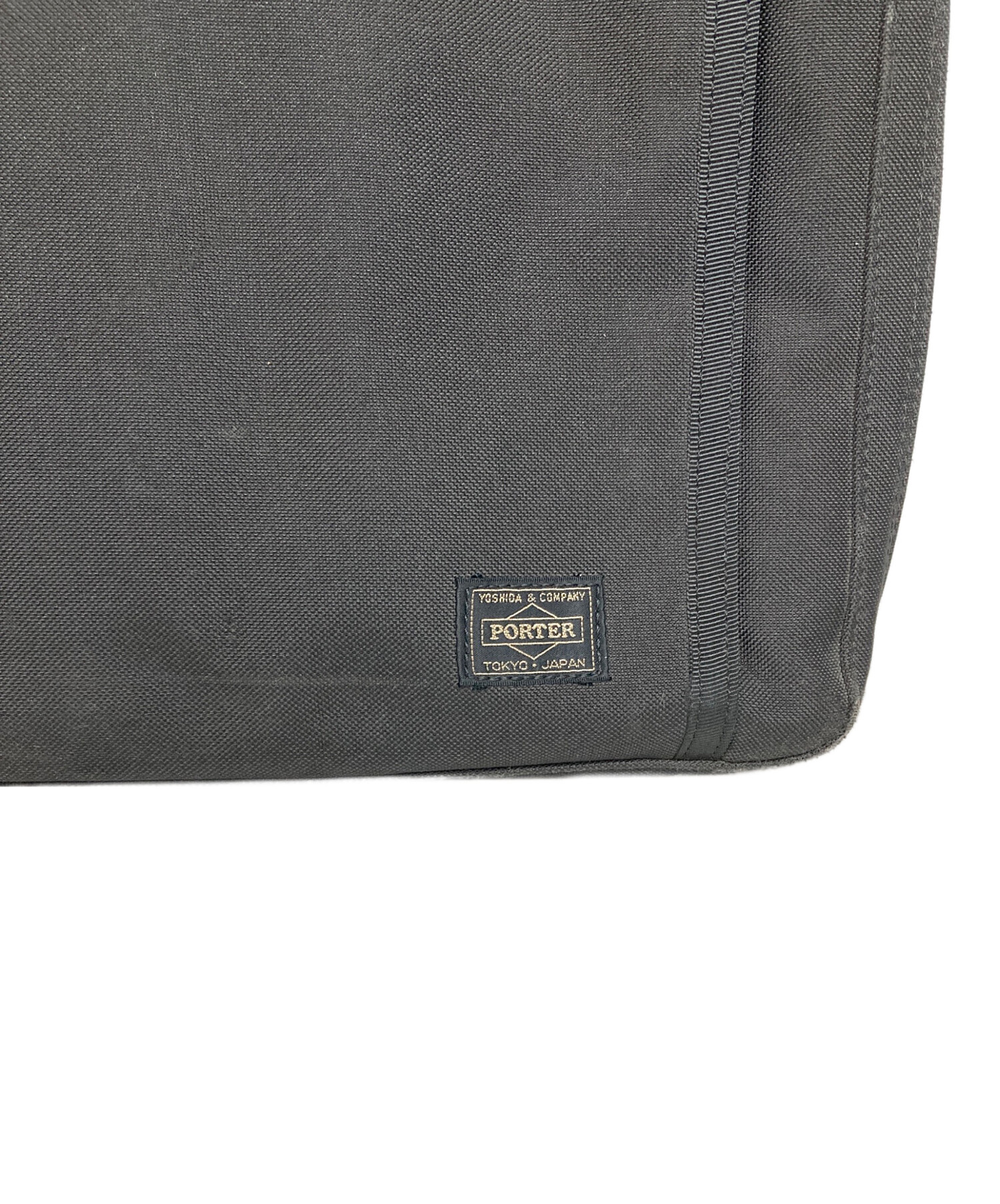 中古・古着通販】PORTER (ポーター) CLIP 2WAY BRIEFCASE ブラック