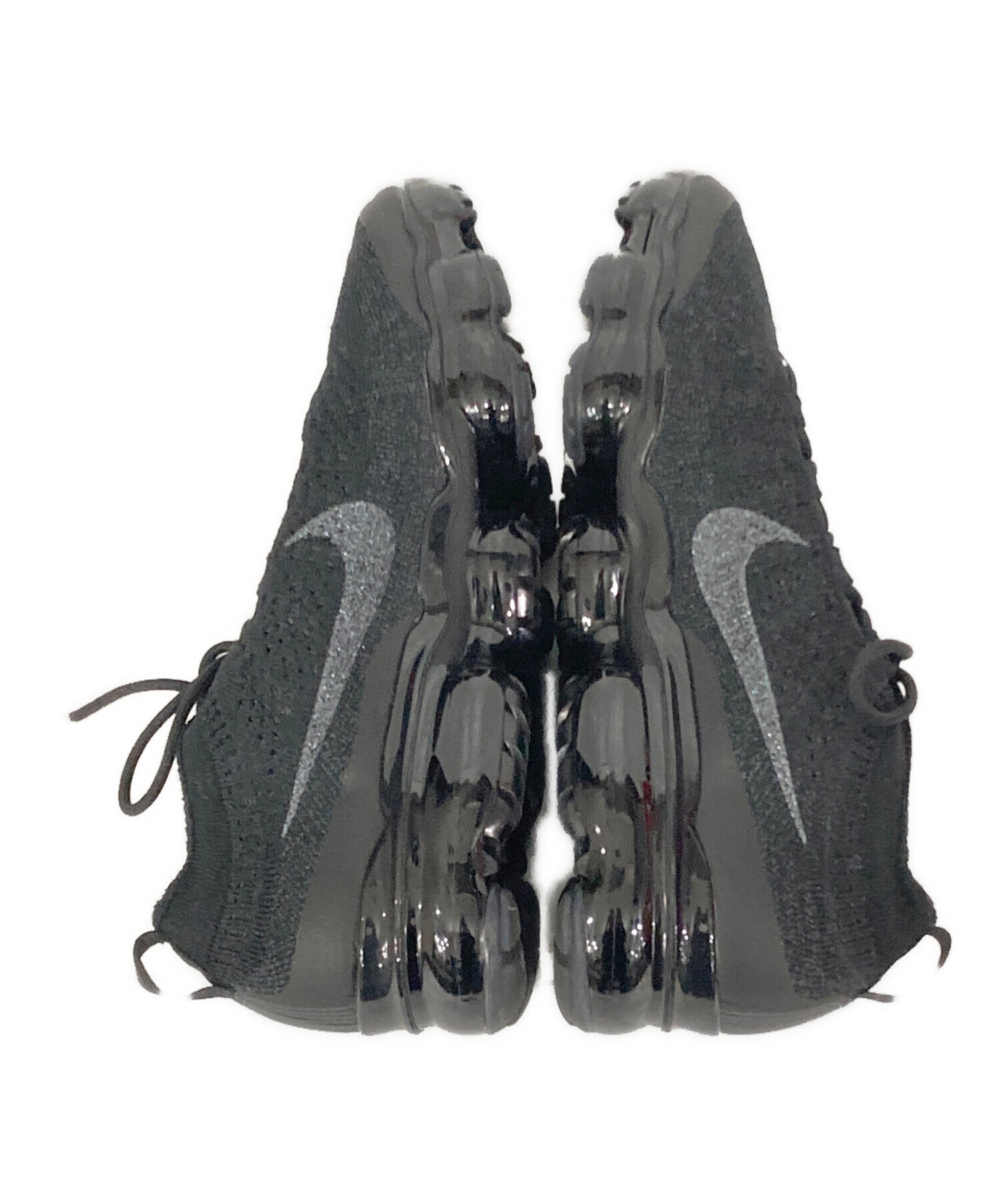 中古 NIKE AIR VAPORMAX FLYKNIT スニーカー ブラック 中古・古着通販】NIKE (ナイキ) ヴェイパーマックス/ WMNS AIR