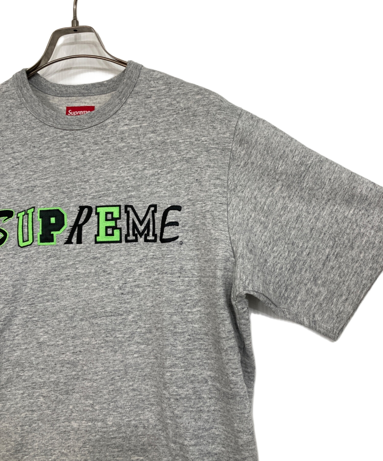 中古・古着通販】Supreme (シュプリーム) Collage Logo S/S TOP グレー 
