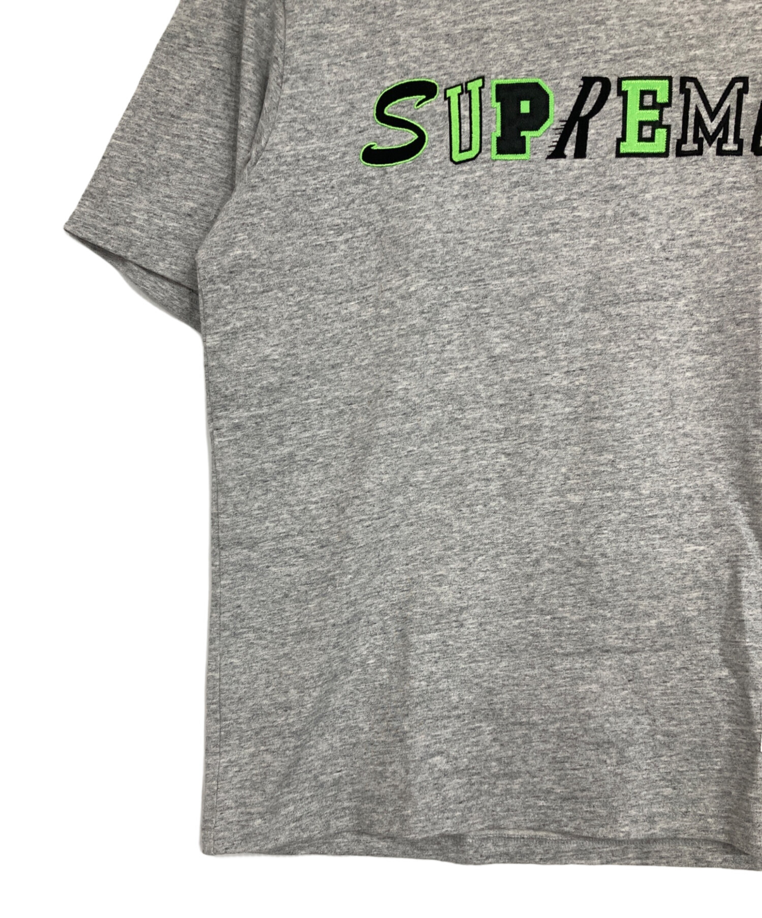 中古・古着通販】Supreme (シュプリーム) Collage Logo S/S TOP グレー 