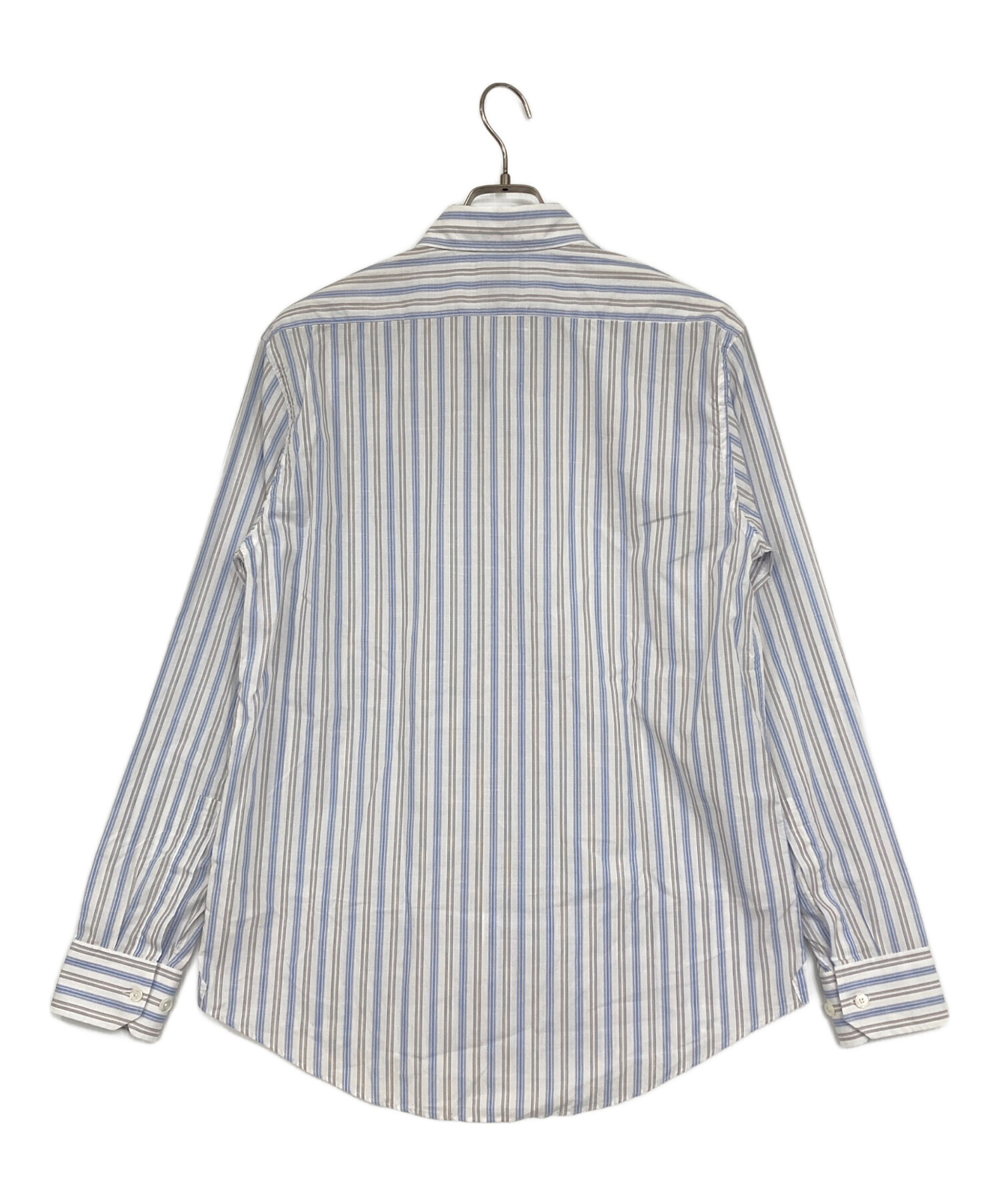 希少 VISVIM 上質 初期タグ ストライプ デザイン 長袖 シャツ S VISVIM 