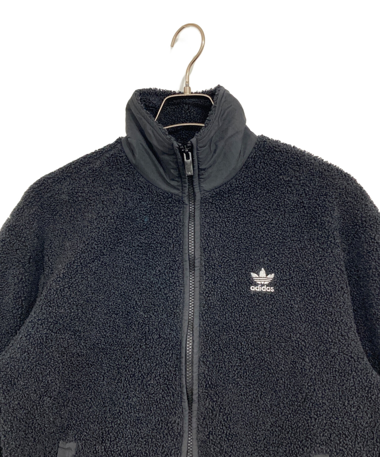 中古・古着通販】adidas (アディダス) テディフリース フルジップ 