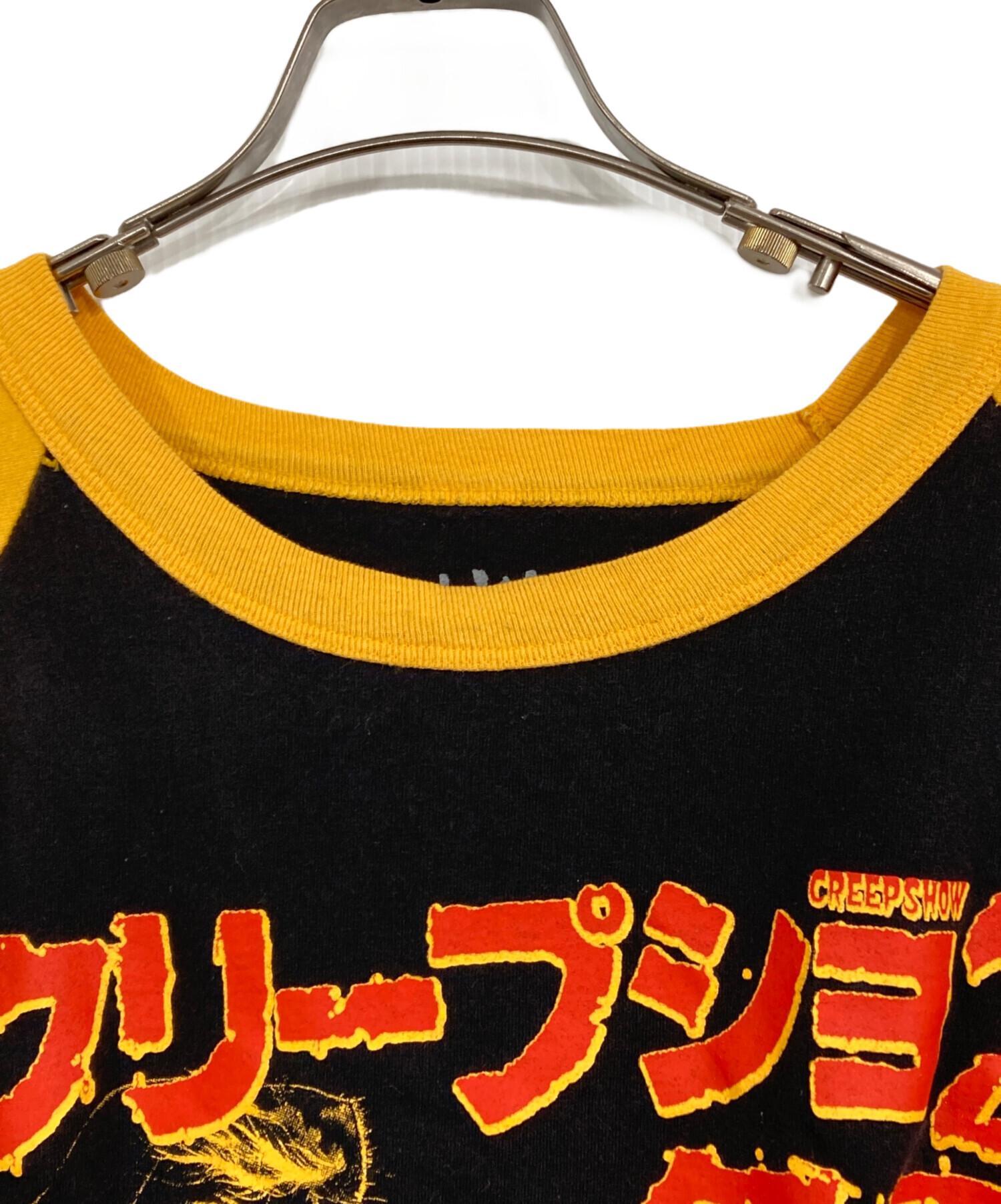 中古・古着通販】RUCKING FOTTEN (-) ラグランTシャツ イエロー 
