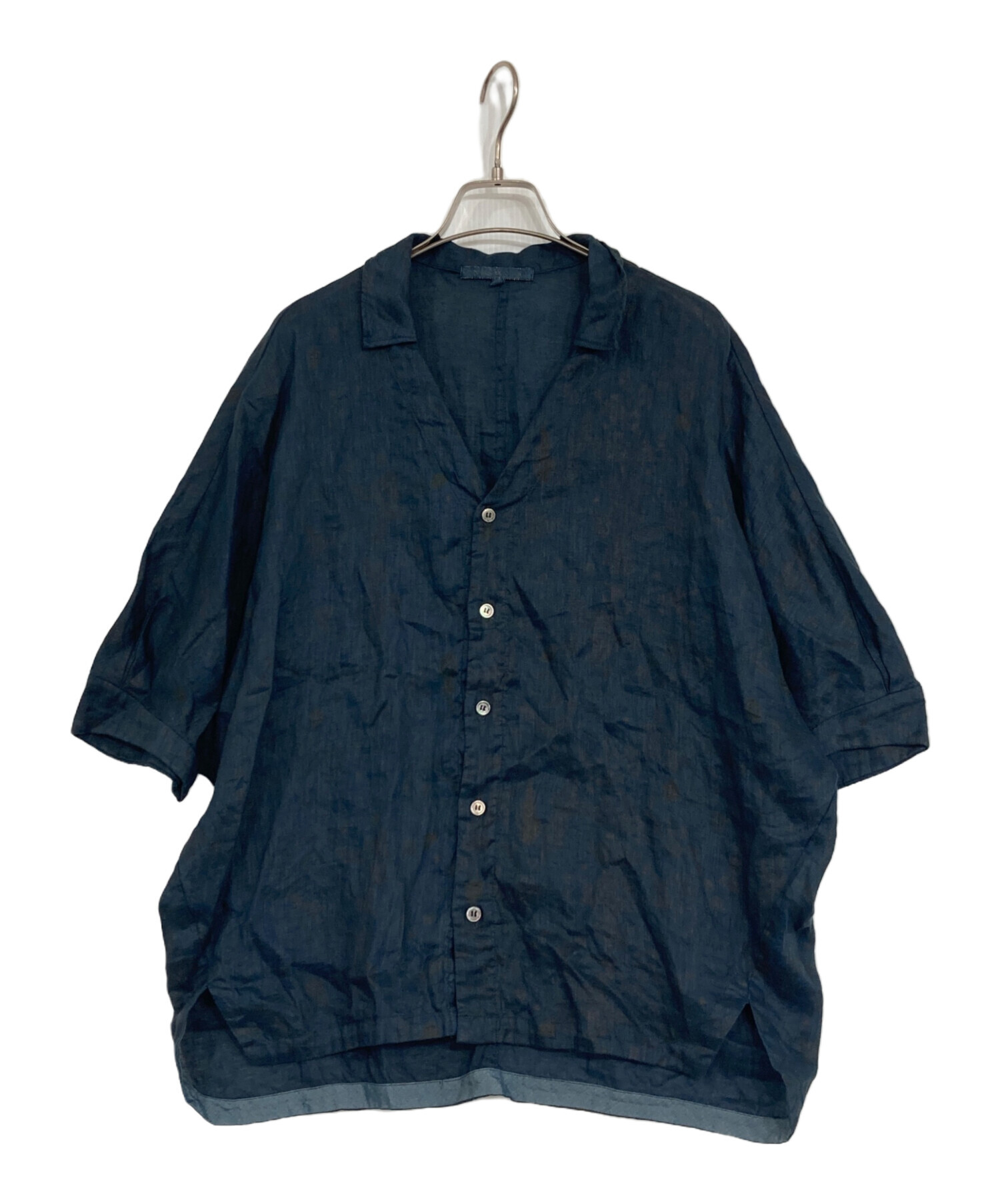 vlas blomme リネン シャツ Vlas Blomme コルトレイクリネンの