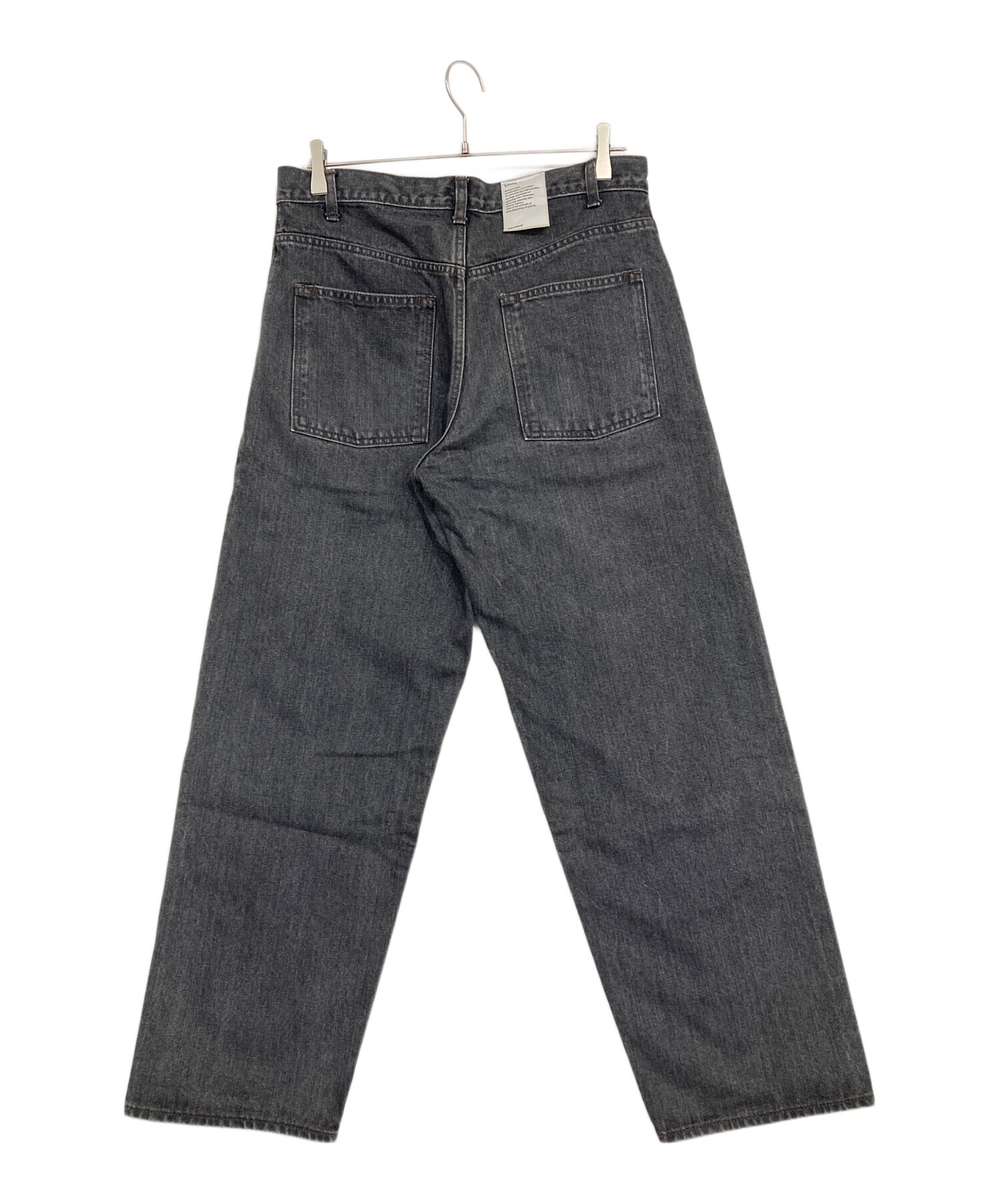 中古・古着通販】CIOTA (シオタ) ブラック スビンコットン 13,5oz