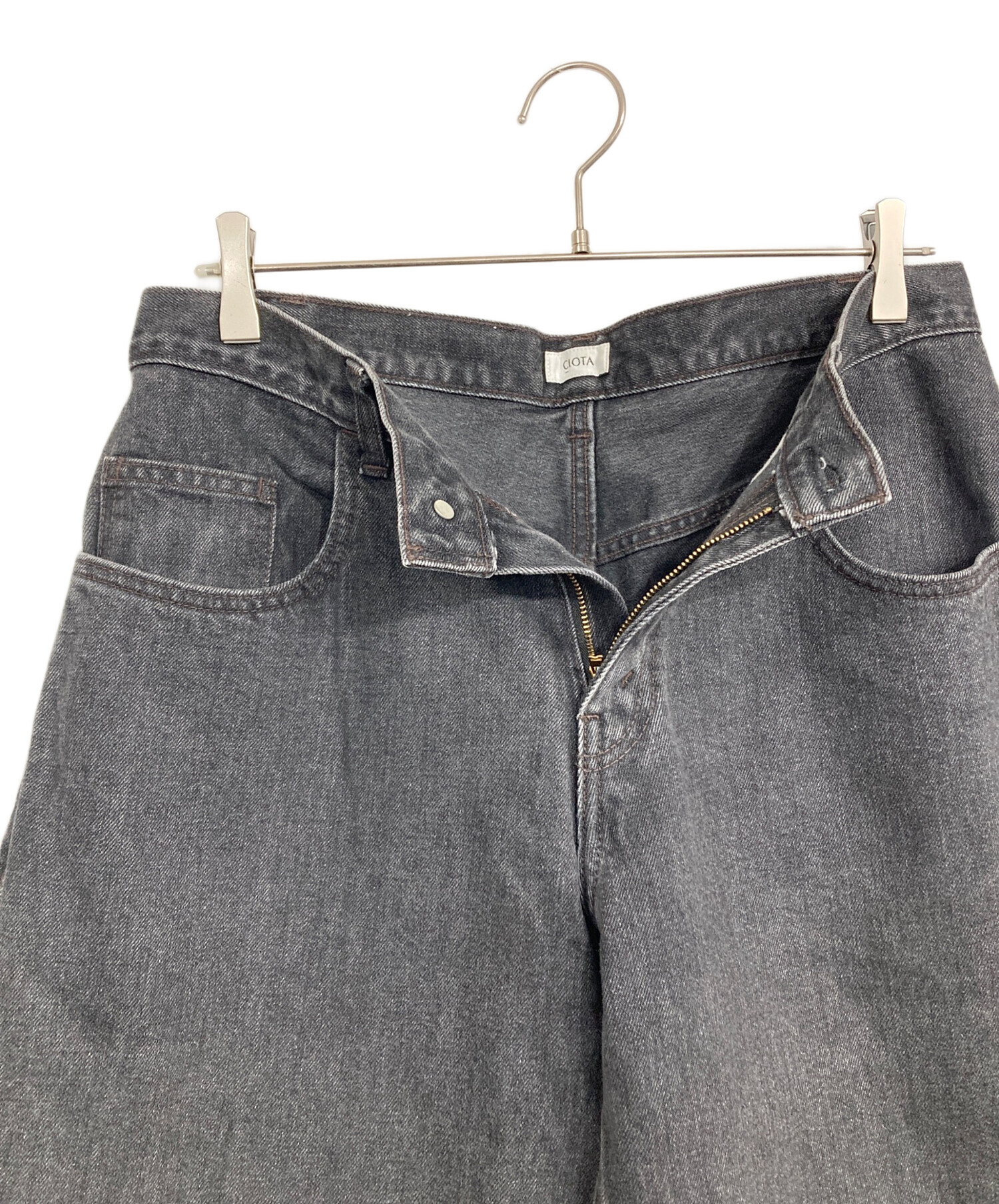 中古・古着通販】CIOTA (シオタ) ブラック スビンコットン 13,5oz