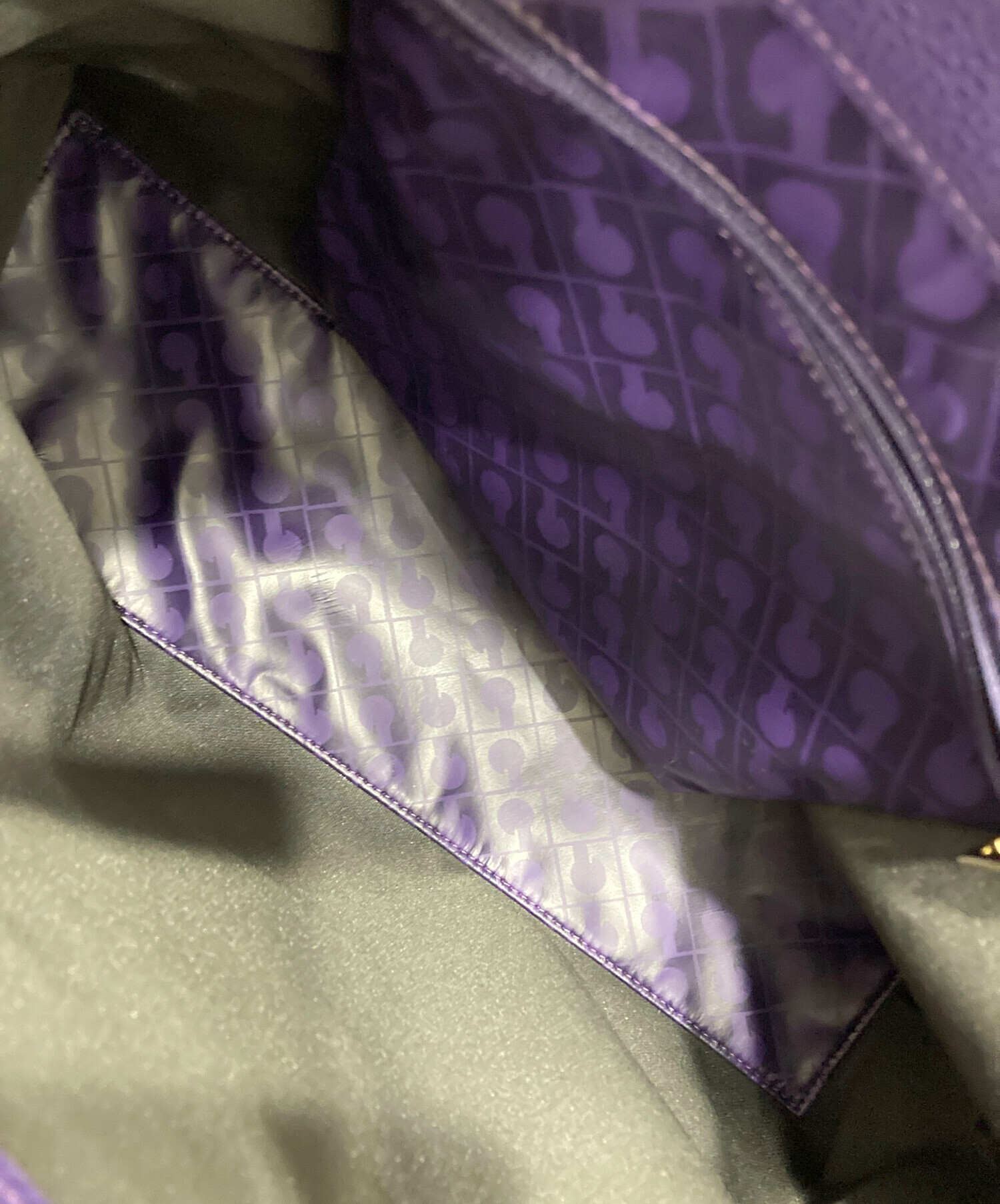 中古・古着通販】GHERARDINI (ゲラルディーニ) トートバッグ パープル