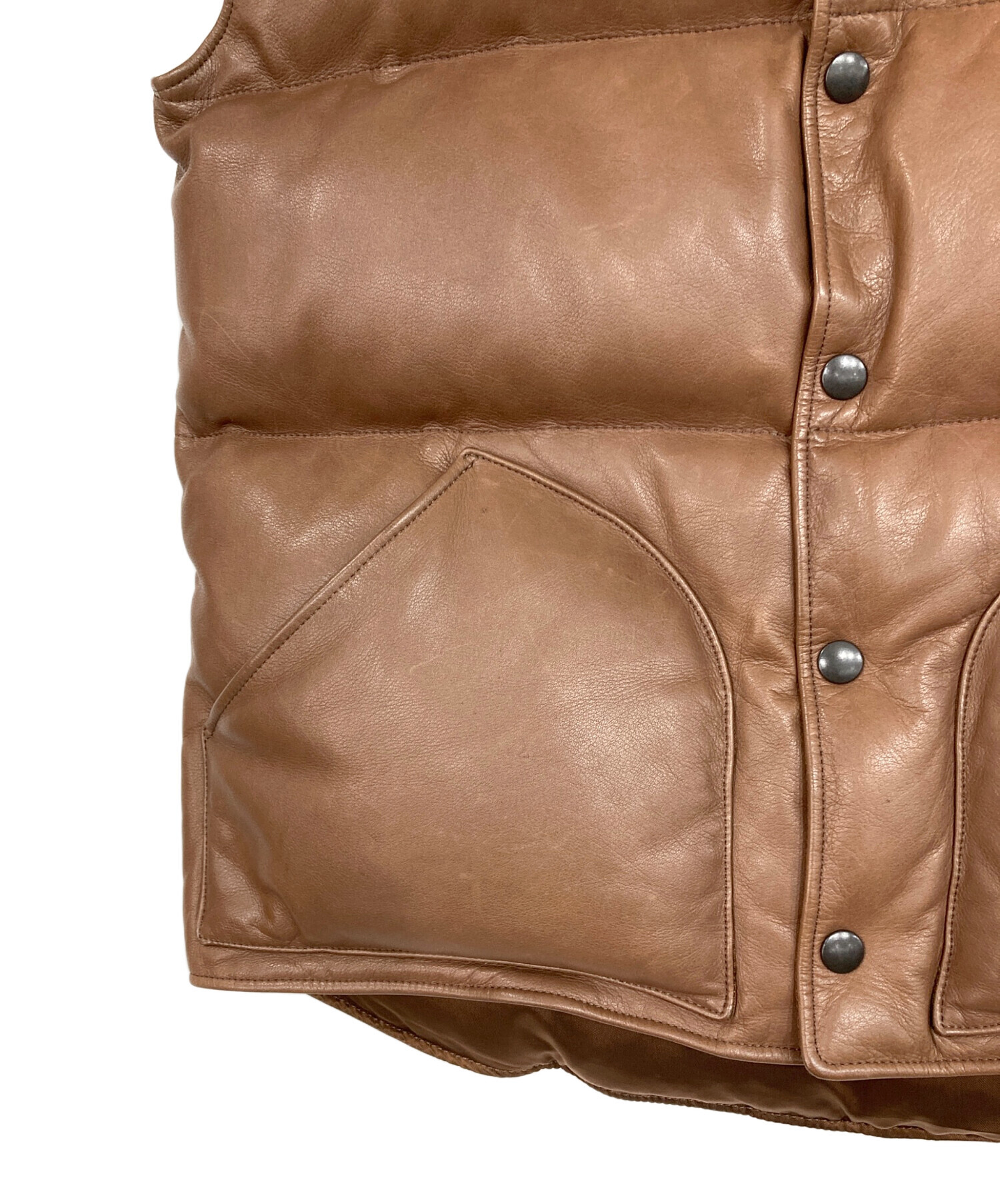中古・古着通販】BROWN by 2-tacs (ブラウンバイツータックス) LEATHER