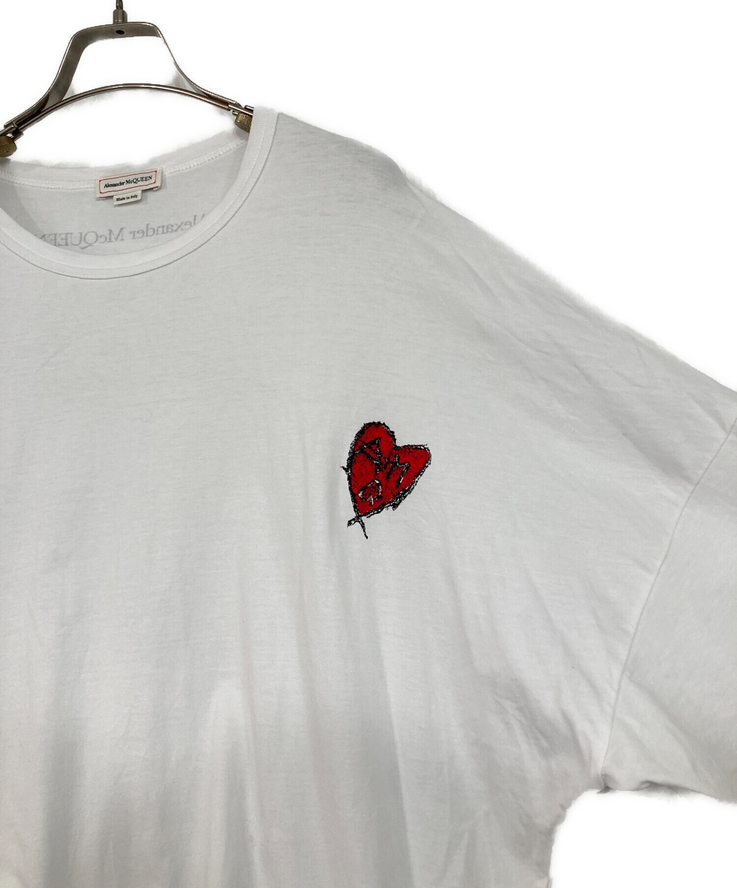 ALEXANDER McQUEEN アレキサンダーマックイーンTシャツハート 【公式通販】