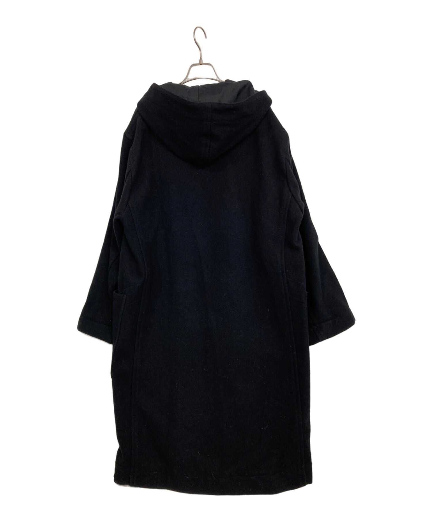 中古・古着通販】MHL (エムエイチエル) ダッフルコート ブラック