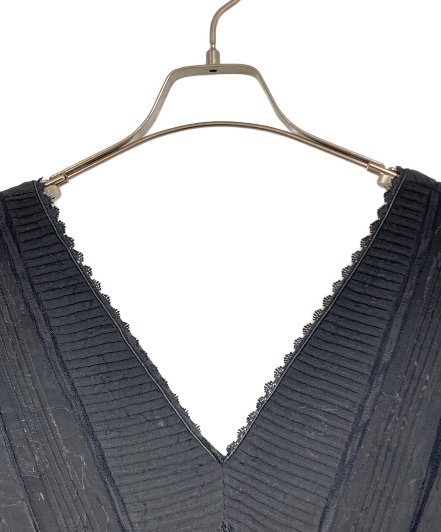 中古・古着通販】HER LIP TO (ハーリップトゥ) Lace Trimmed Jacquard 