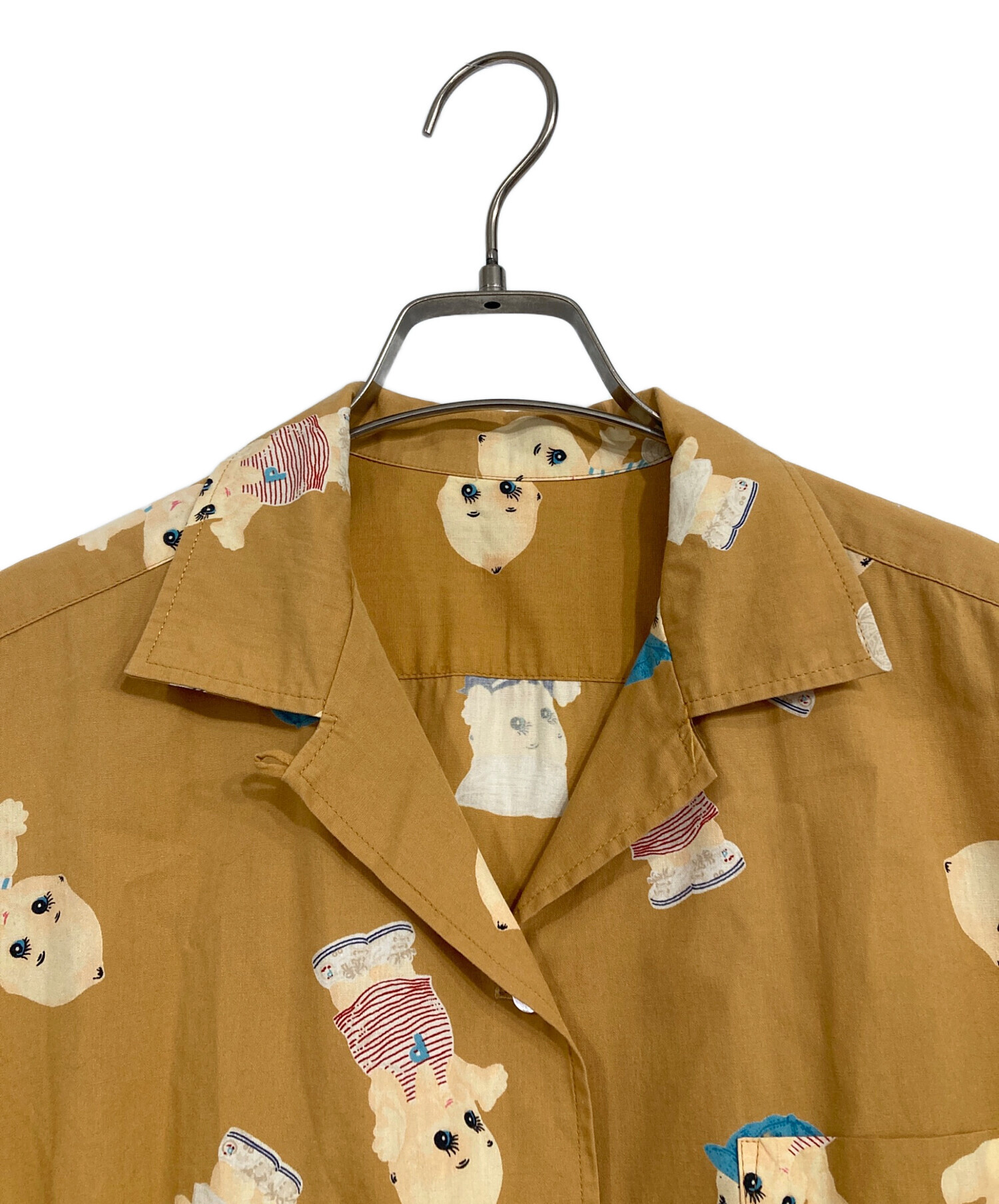 中古・古着通販】PINK HOUSE (ピンクハウス) オープンカラーシャツ