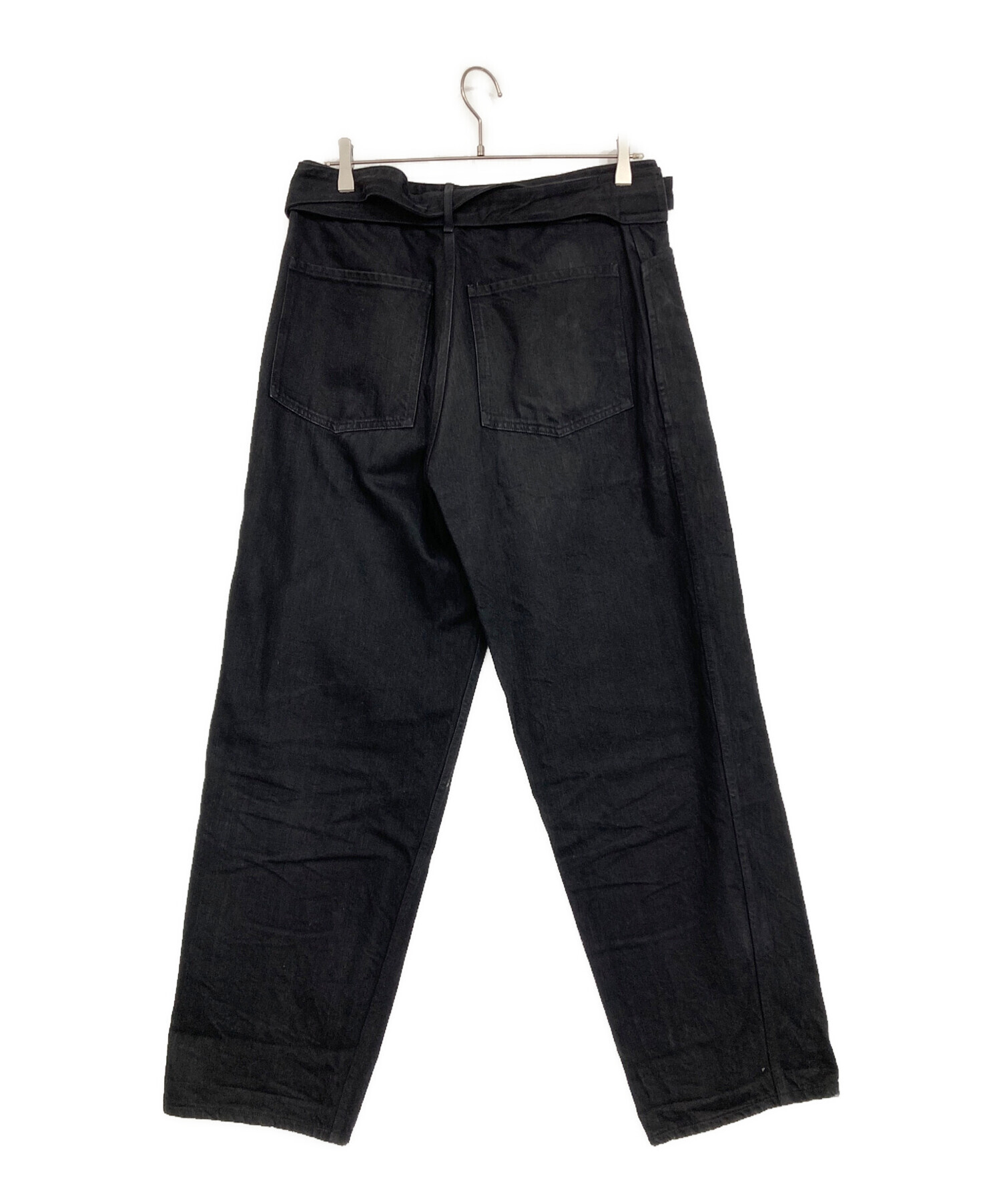 パンツ COMOLI 25SS DENIM BELTED PANTS / 1 Comoli Denim Belted Pants | Tortoise General Store