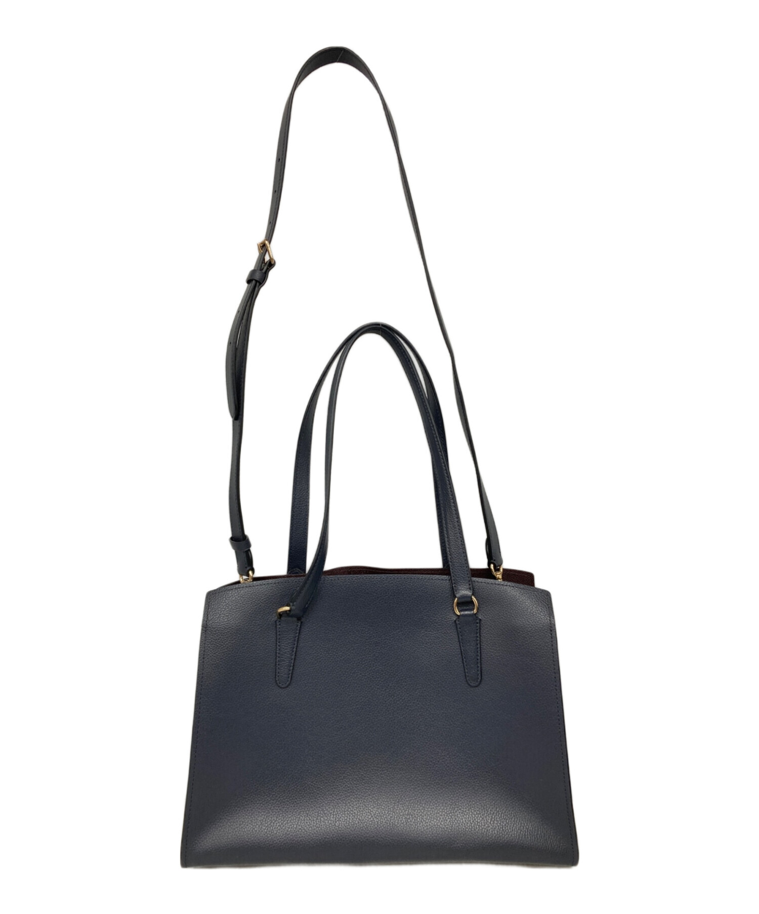 中古・古着通販】COACH (コーチ) テイタム キャリーオール ネイビー 