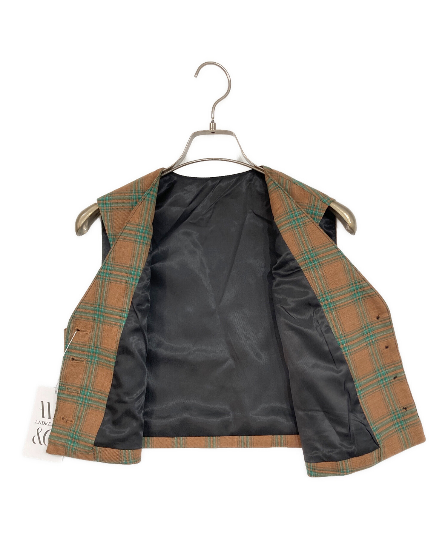 中古・古着通販】ANDREA&Co. (アンドレアアンドコー) チェック柄