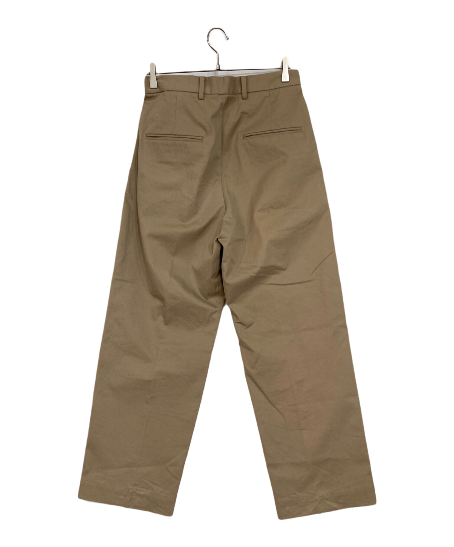 中古・古着通販】ATON (エイトン) COTTON GABARDINE | TUCKED BELT