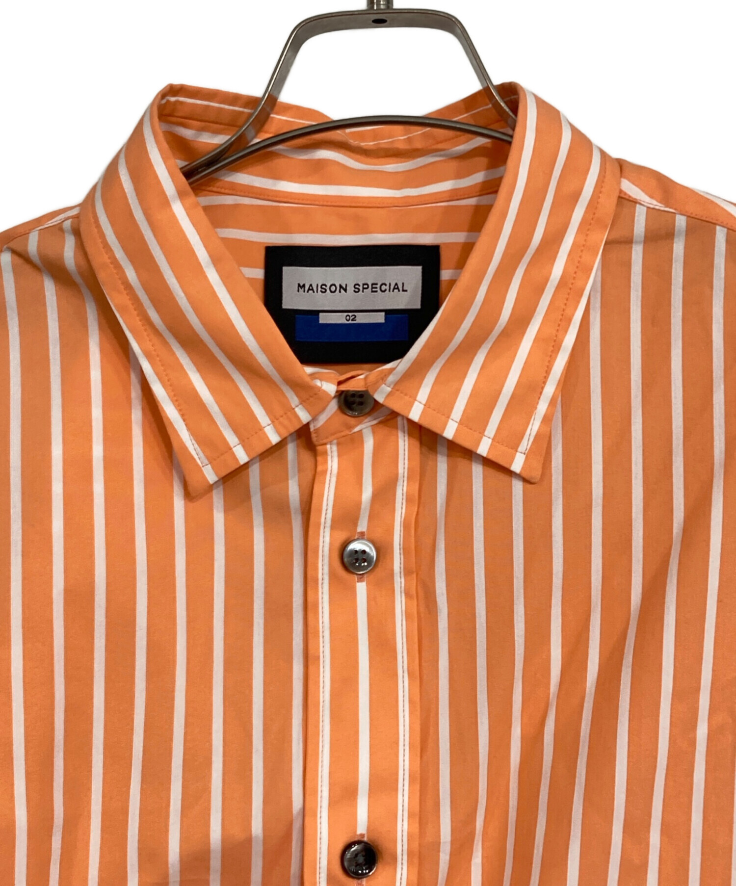 中古・古着通販】MAISON SPECIAL (メゾンスペシャル) ストライプシャツ