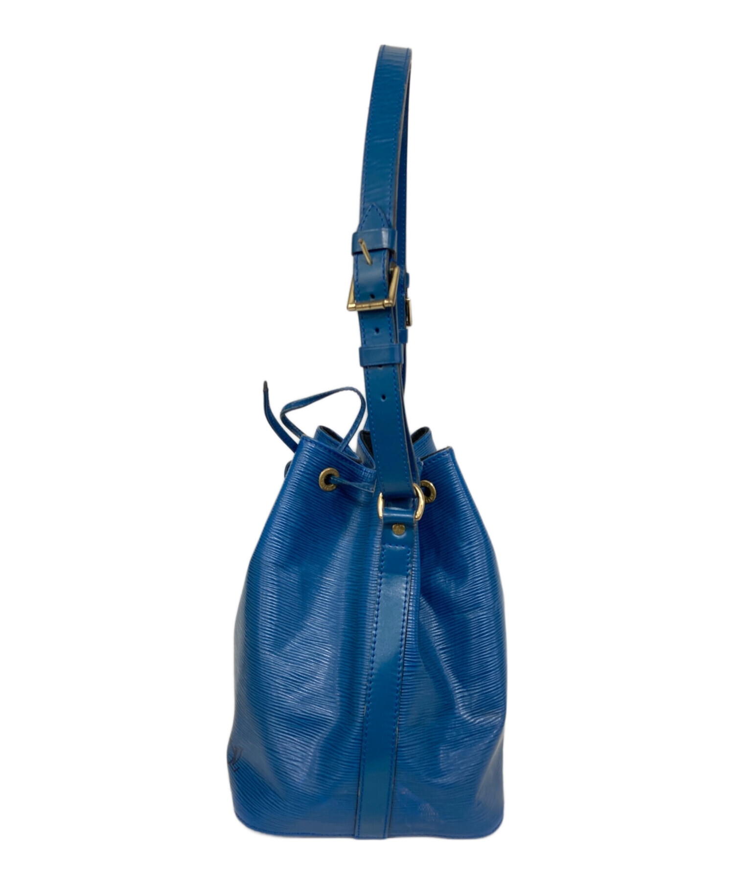 最終值下 Louis Vuitton 正規品 カシミヤ100 Blue 巾 中古・古着通販】LOUIS VUITTON (ルイ ヴィトン) プチノエ 巾着