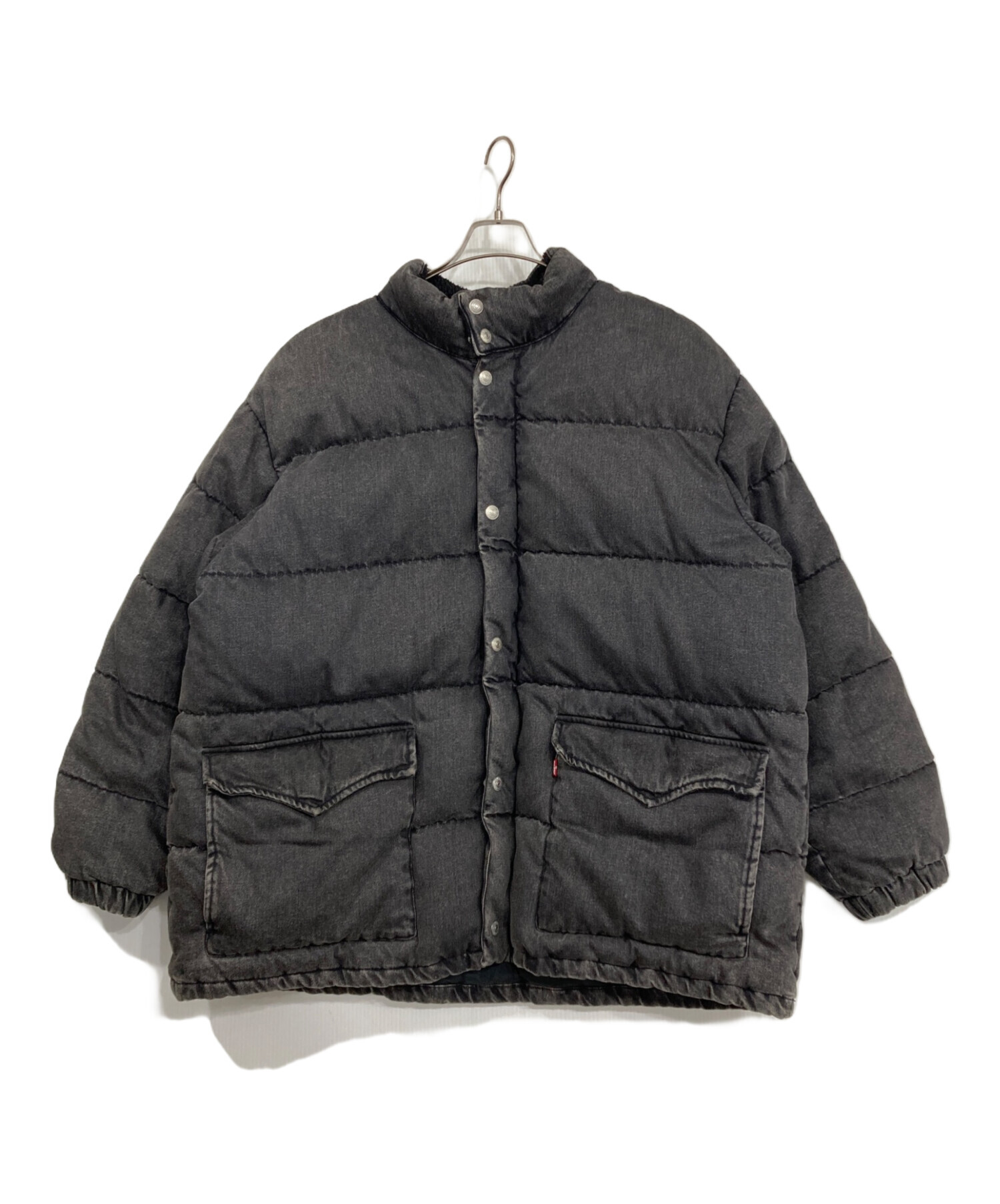 Levi Strauss ダークグレー ダウンジャケット Levi Strauss & Co 