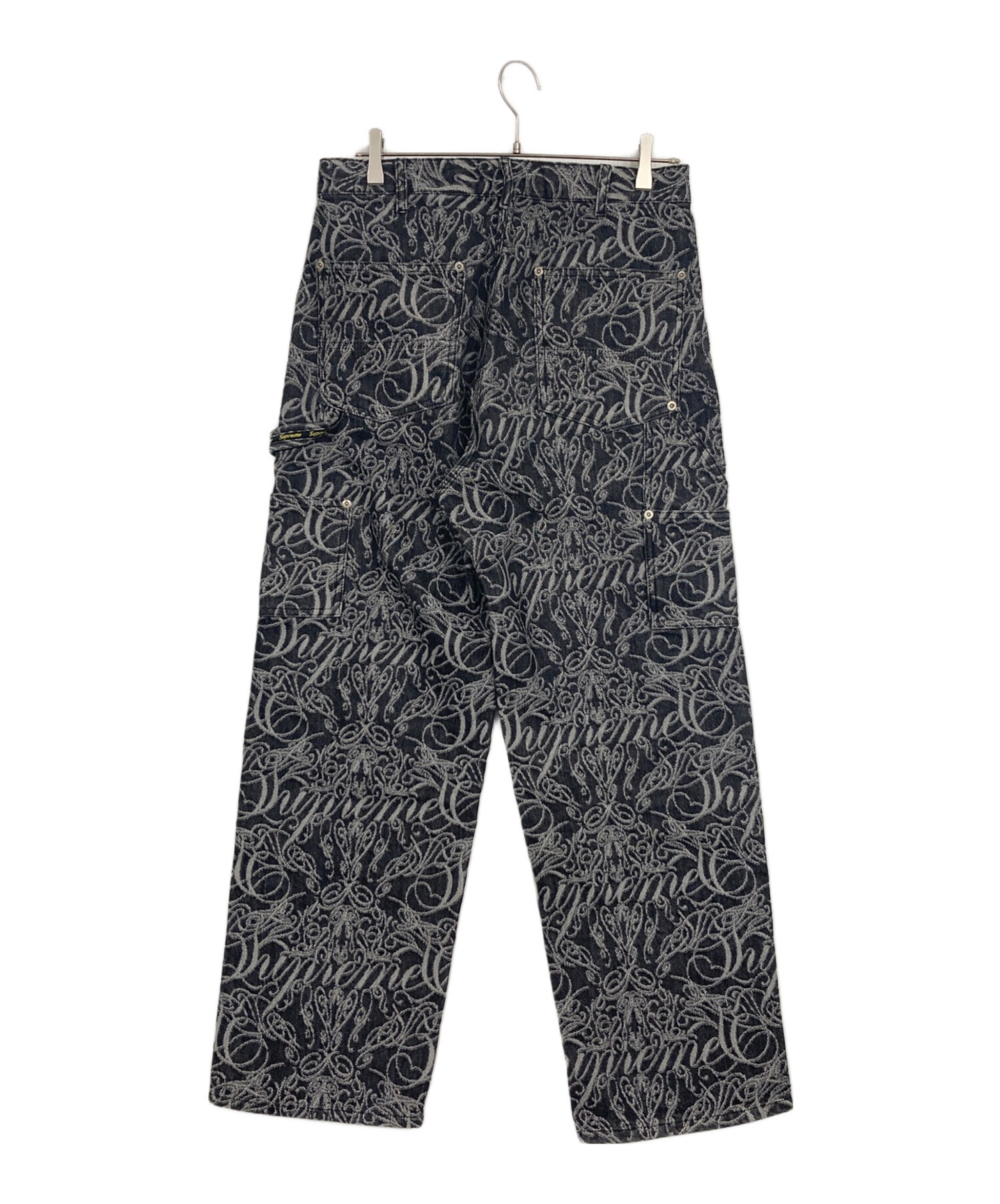 パンツ Supreme Script Jacquard Double Knee Supreme Script Jacquard Double Knee Denim Painter Pant Washed