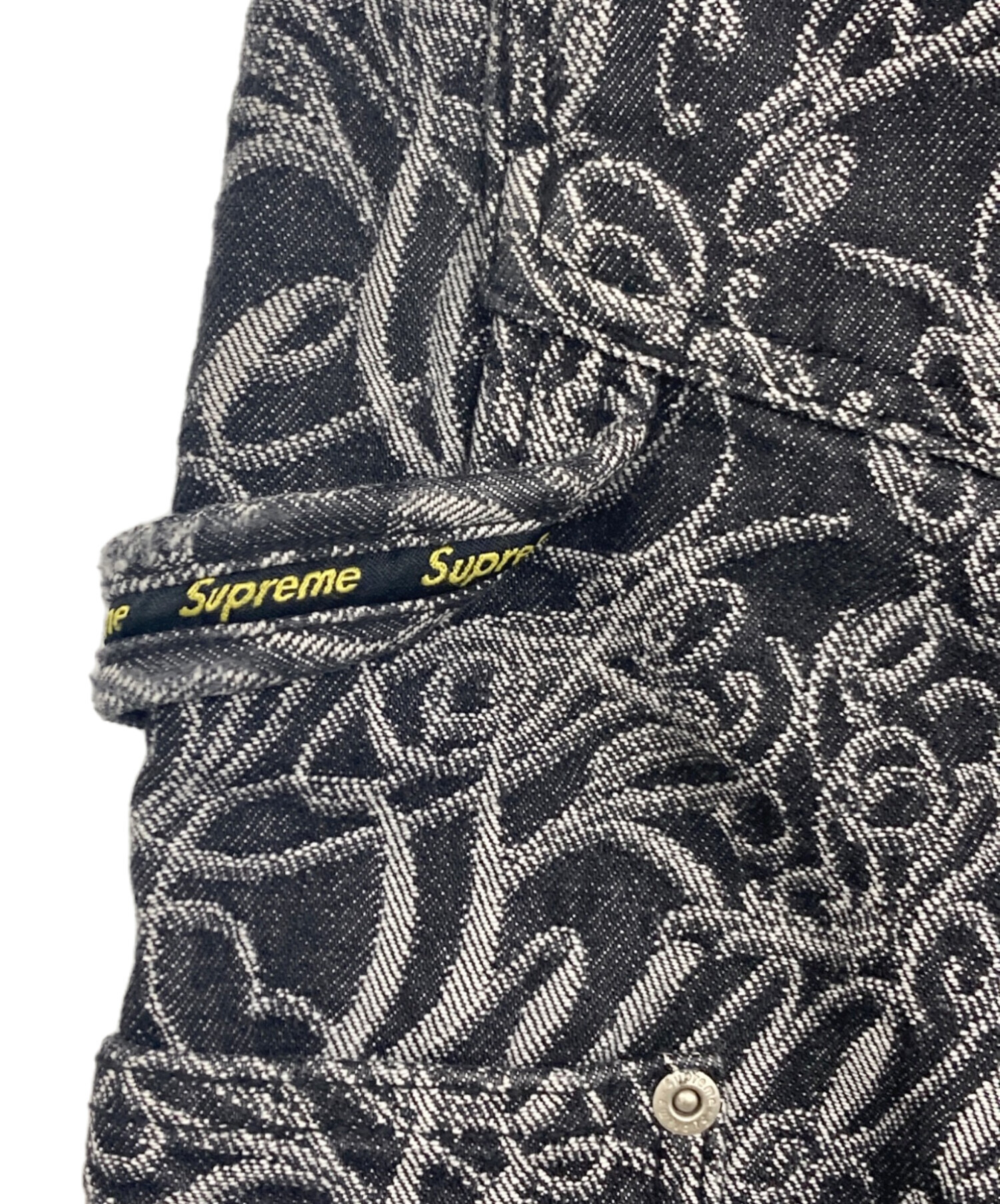 中古・古着通販】SUPREME (シュプリーム) Script Jacquard Double Knee