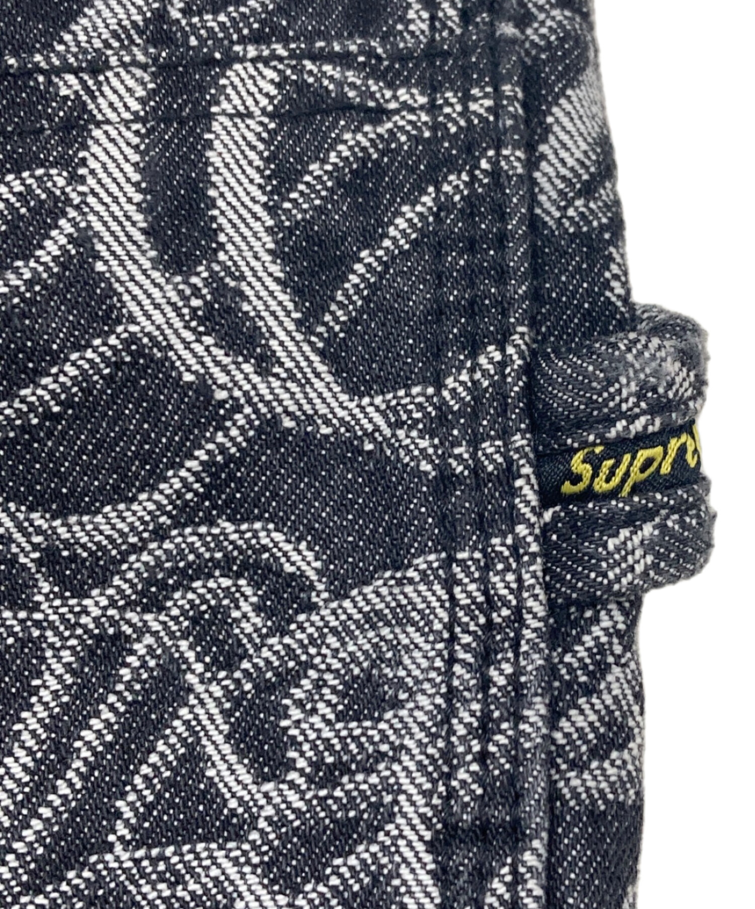 中古・古着通販】SUPREME (シュプリーム) Script Jacquard Double Knee 