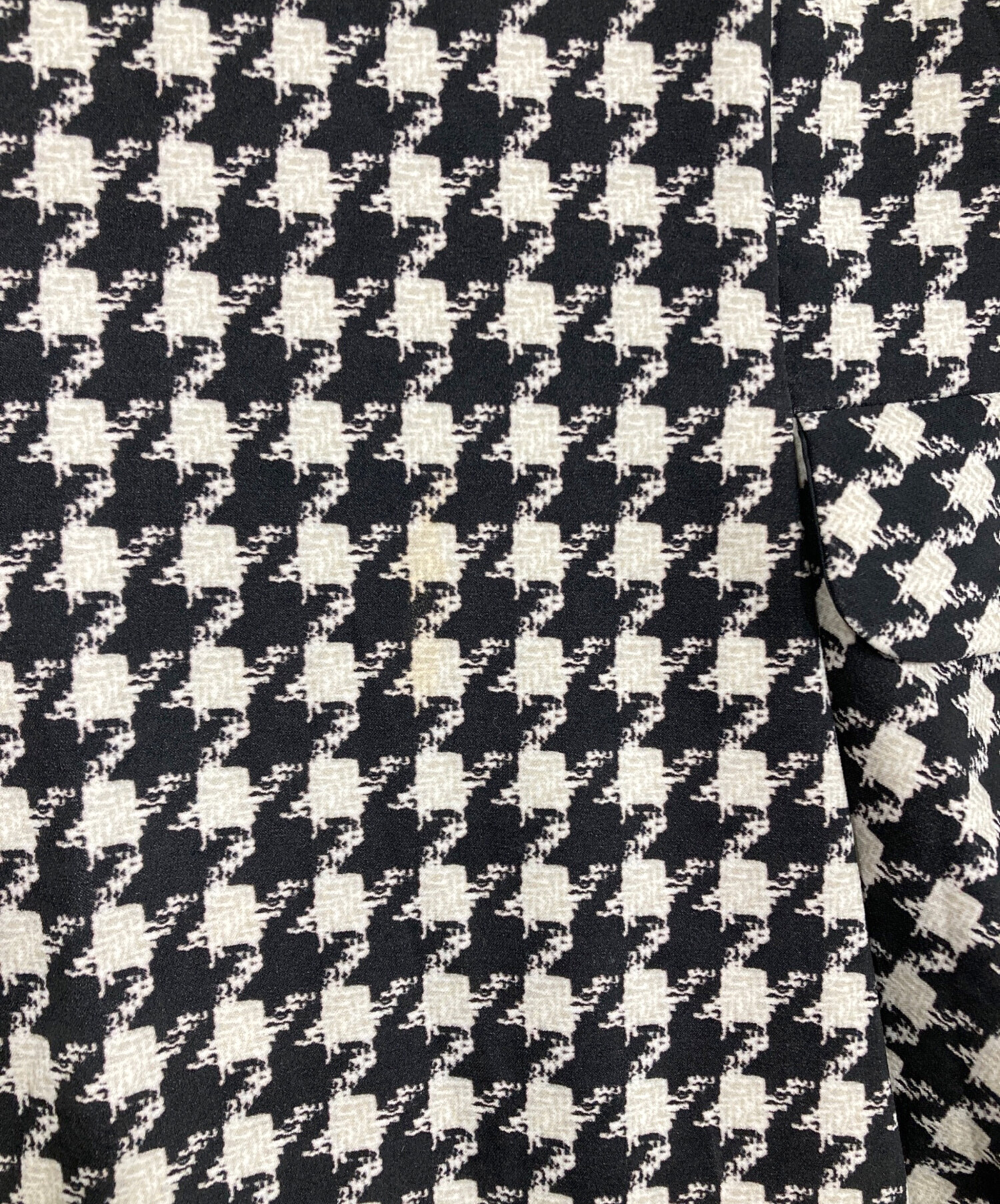中古・古着通販】Leilian (レリアン) ワンピース ホワイト×ブラック 