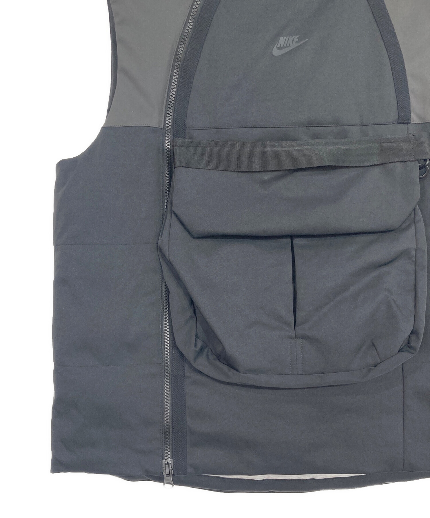 中古・古着通販】NIKE (ナイキ) テックパック ベスト ブラック サイズ