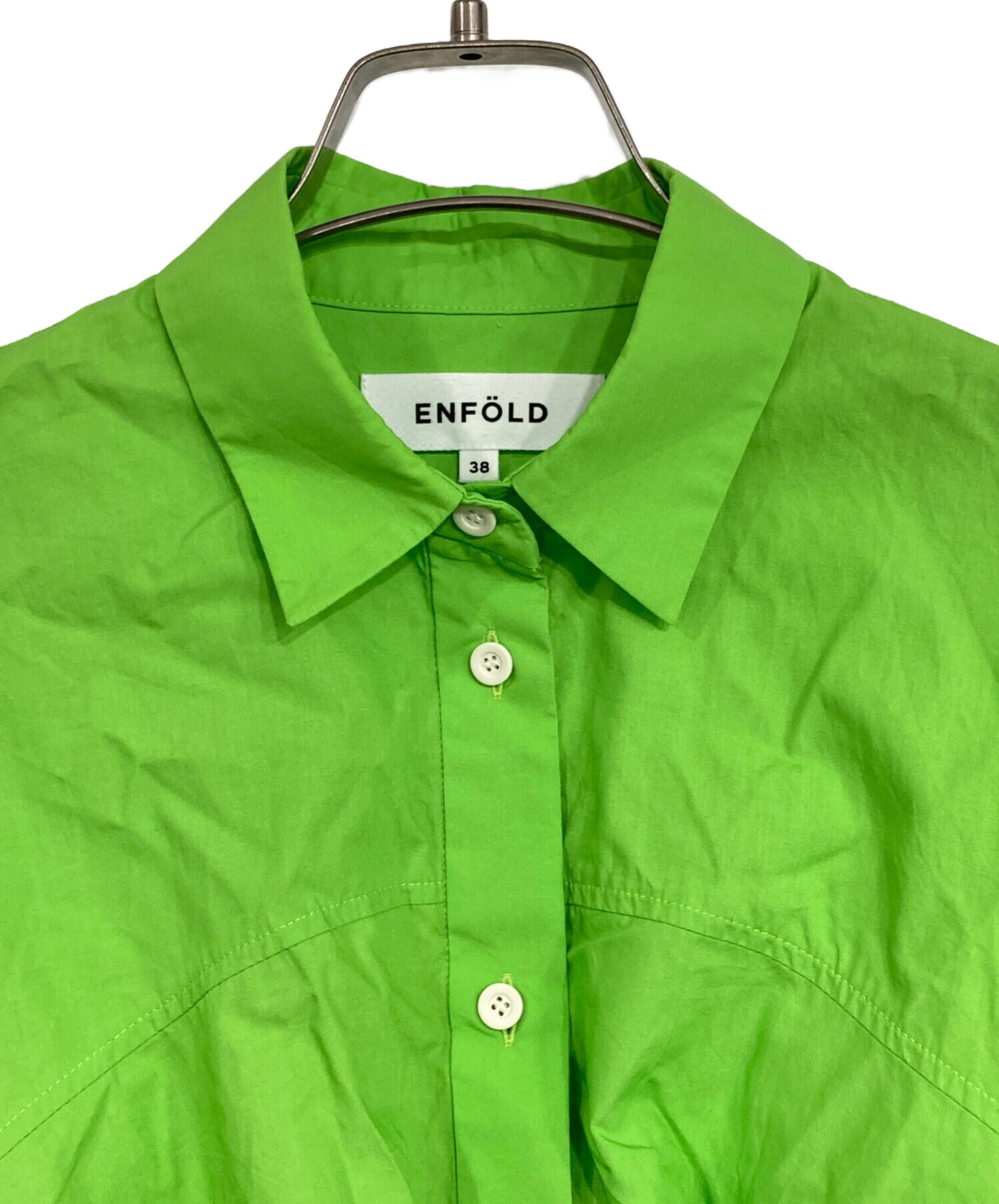 中古・古着通販】ENFOLD (エンフォルド) CO BROAD 3D SLEEVE SHIRT