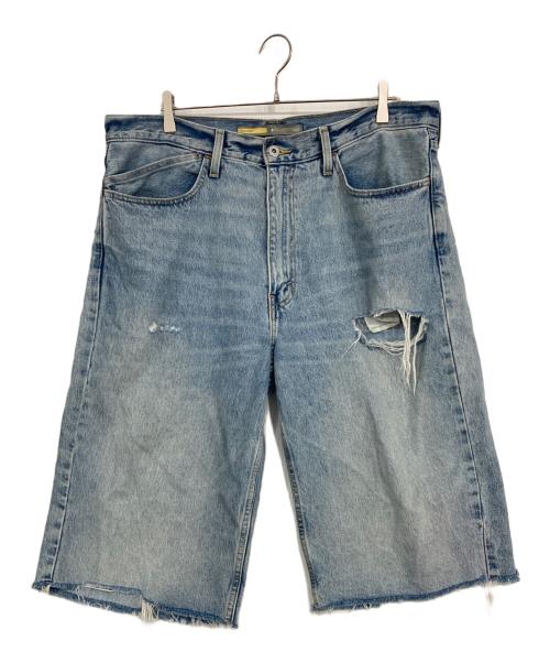 Levi's レザーバギーパンツ 新品タグ付き Levi's - リーバイス550w36バギーパンツデニムジーパンジーンズ