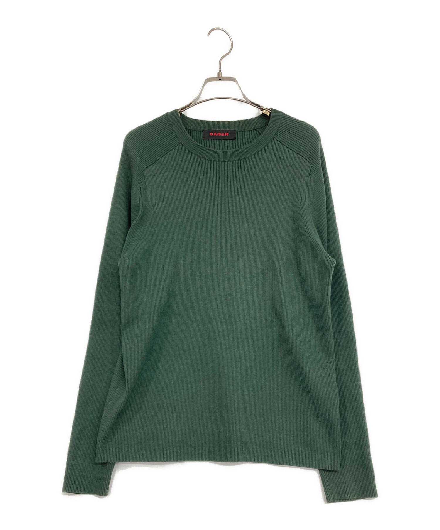 中古・古着通販】CABAN (キャバン) コットンカシミヤ クルーネックプル 