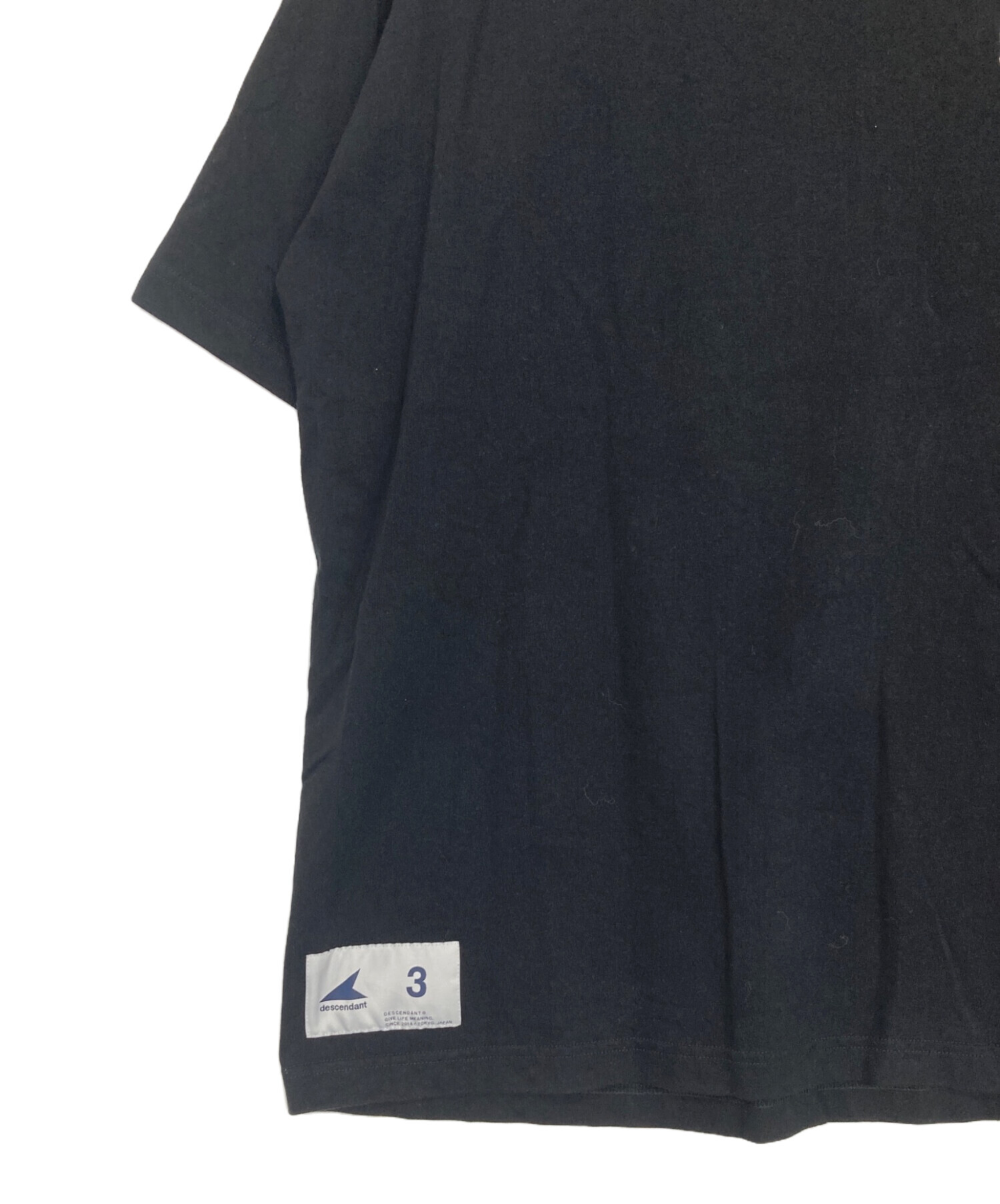 中古・古着通販】DESCENDANT (ディセンダント) Tシャツ ブラック 