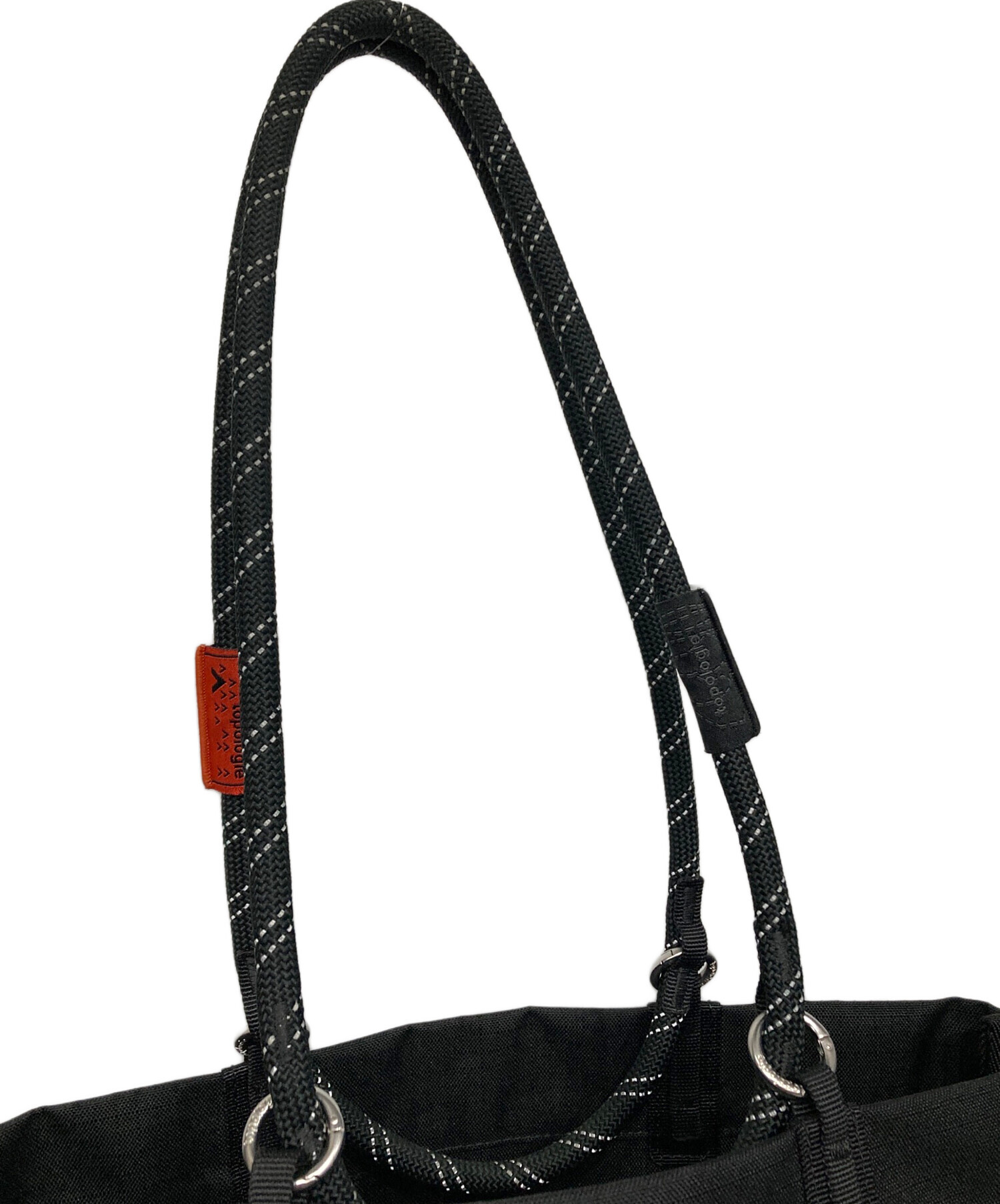 中古・古着通販】TOPOLOGIE (トポロジー) ループトートバッグ ブラック