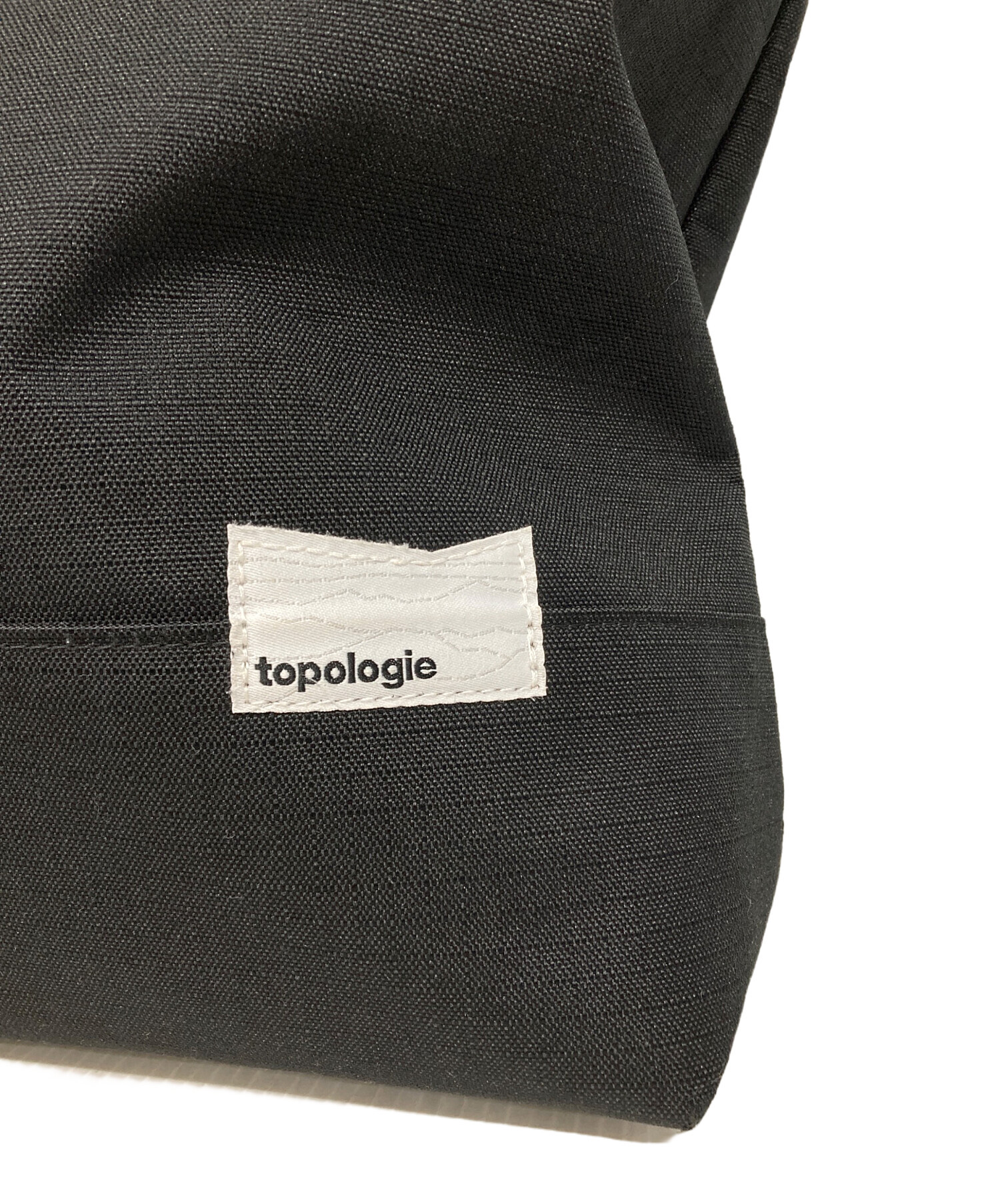 中古・古着通販】TOPOLOGIE (トポロジー) ループトートバッグ ブラック