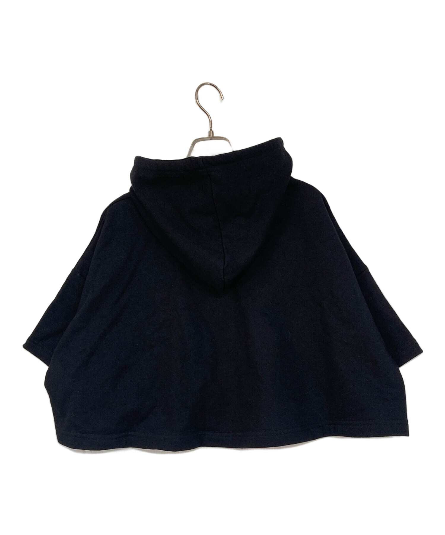 中古・古着通販】MARNI (マルニ) 半袖パーカー ブラック サイズ:40