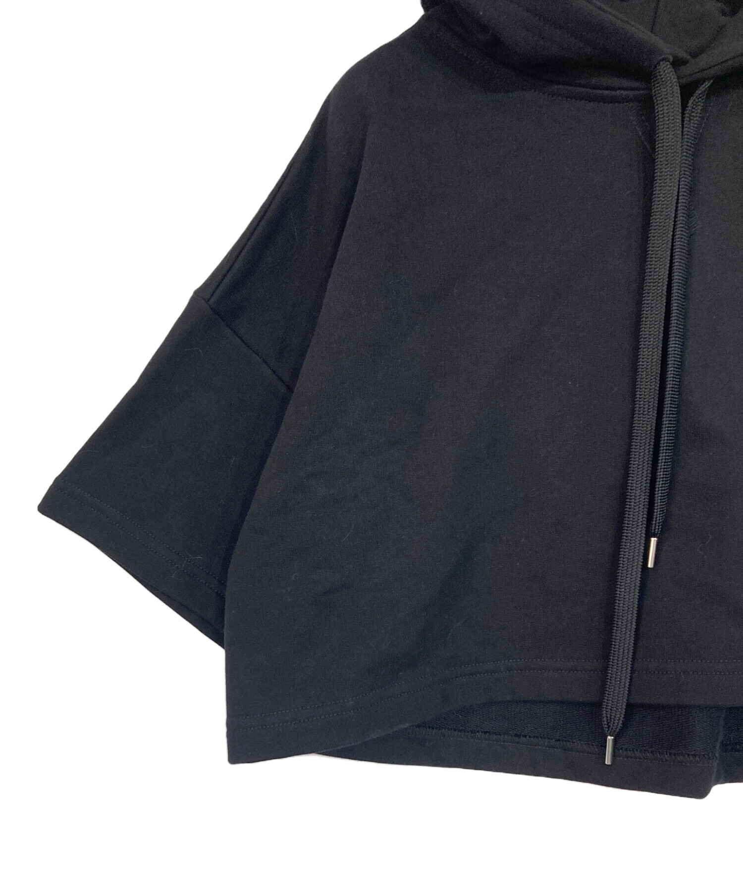 中古・古着通販】MARNI (マルニ) 半袖パーカー ブラック サイズ:40